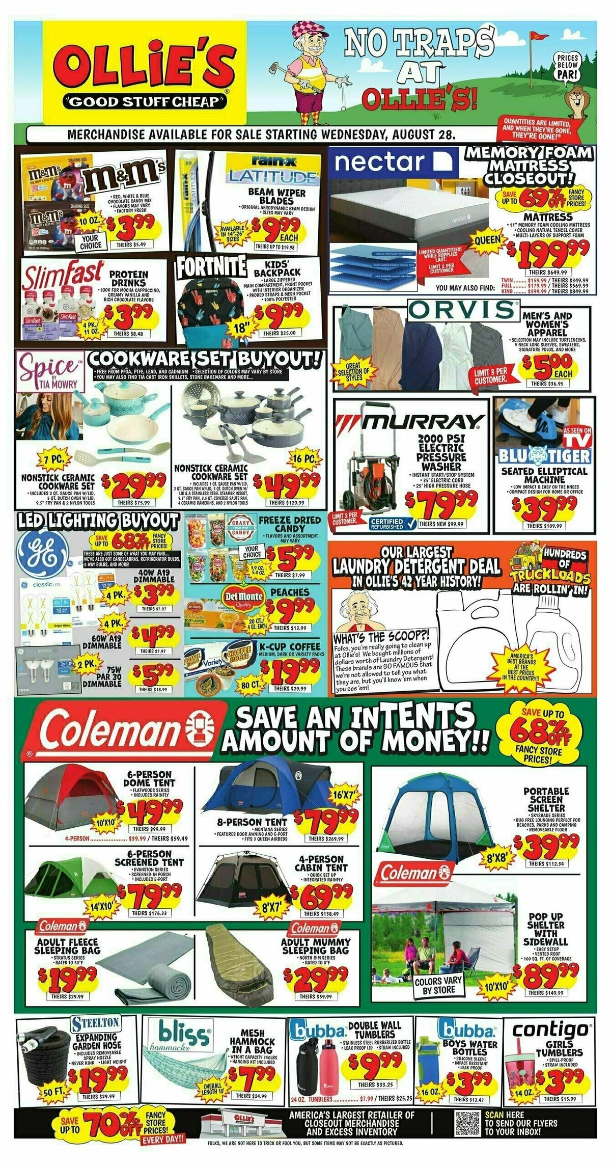 Ollie's Bargain Outlet Weekly Ad from August 28