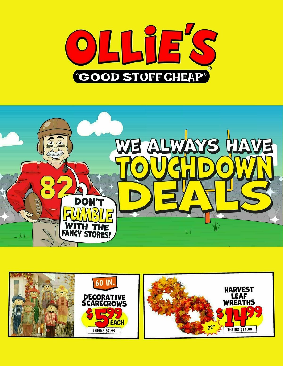 Ollie's Bargain Outlet Weekly Ad from September 6