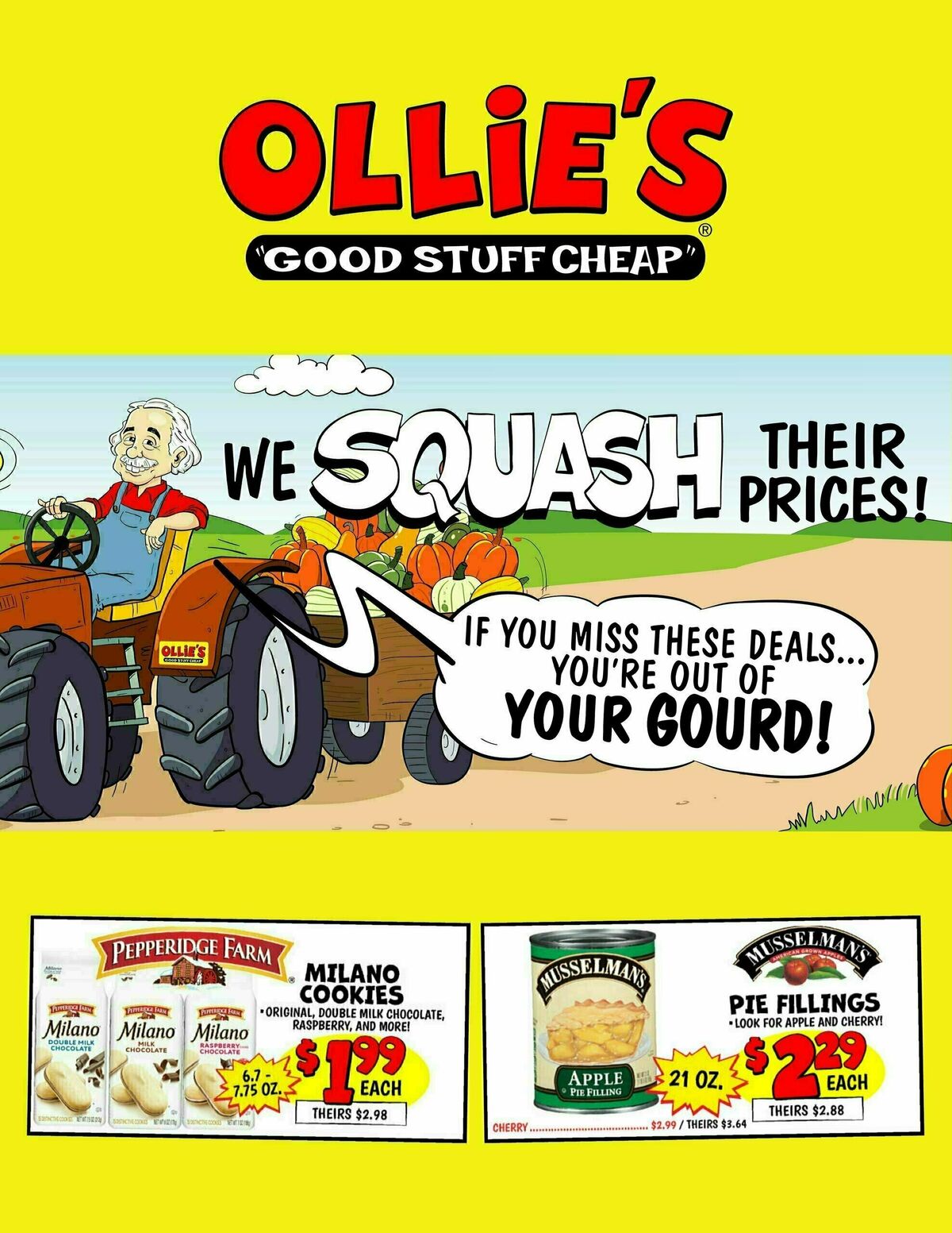 Ollie's Bargain Outlet Weekly Ad from October 4