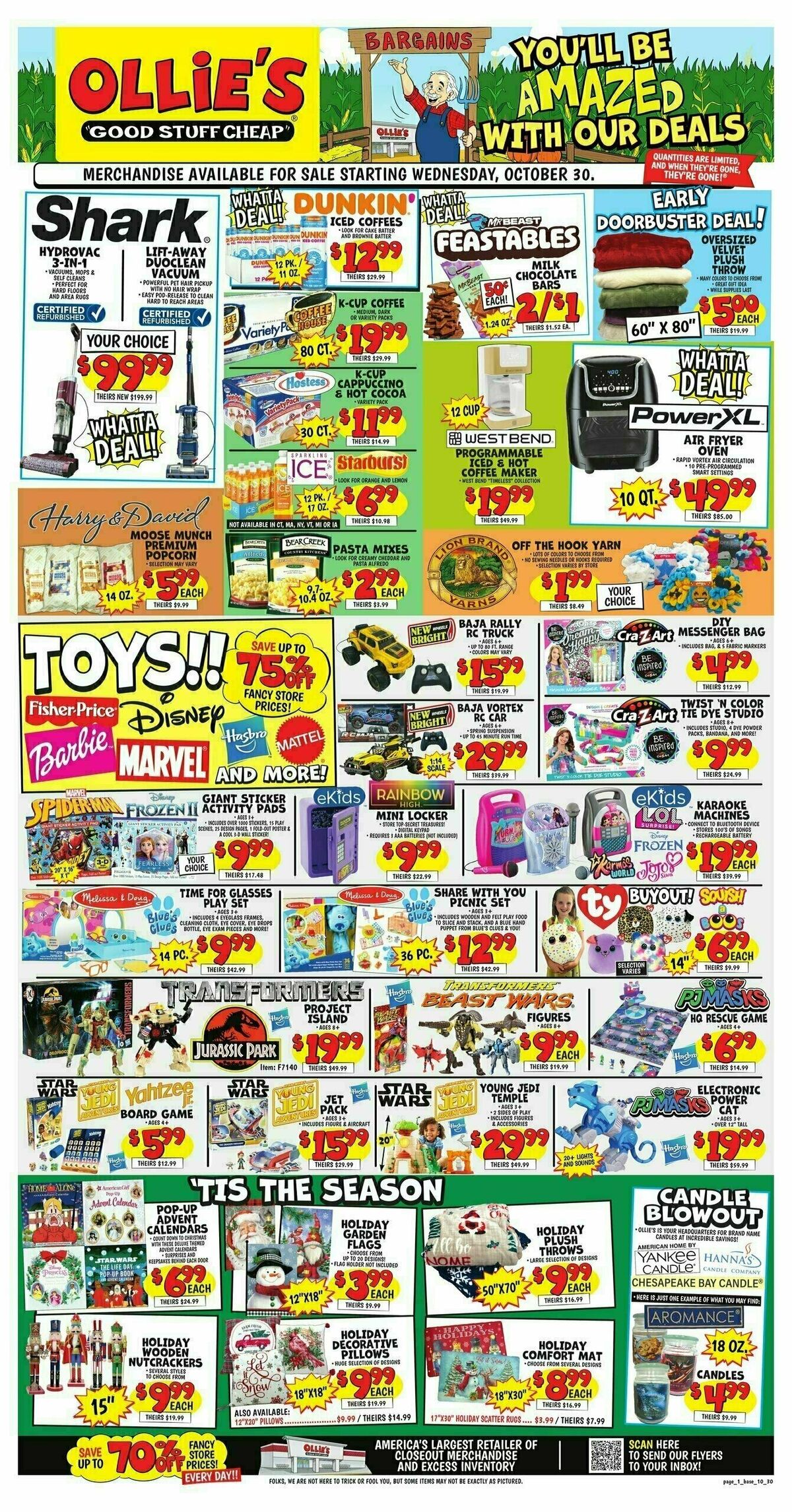 Ollie's Bargain Outlet Weekly Ad from October 31