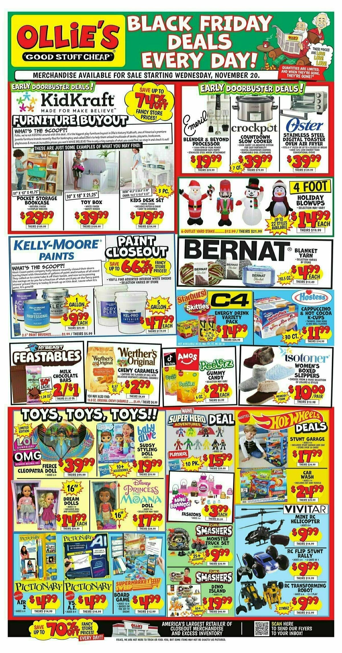 Ollie's Bargain Outlet Weekly Ad from November 21