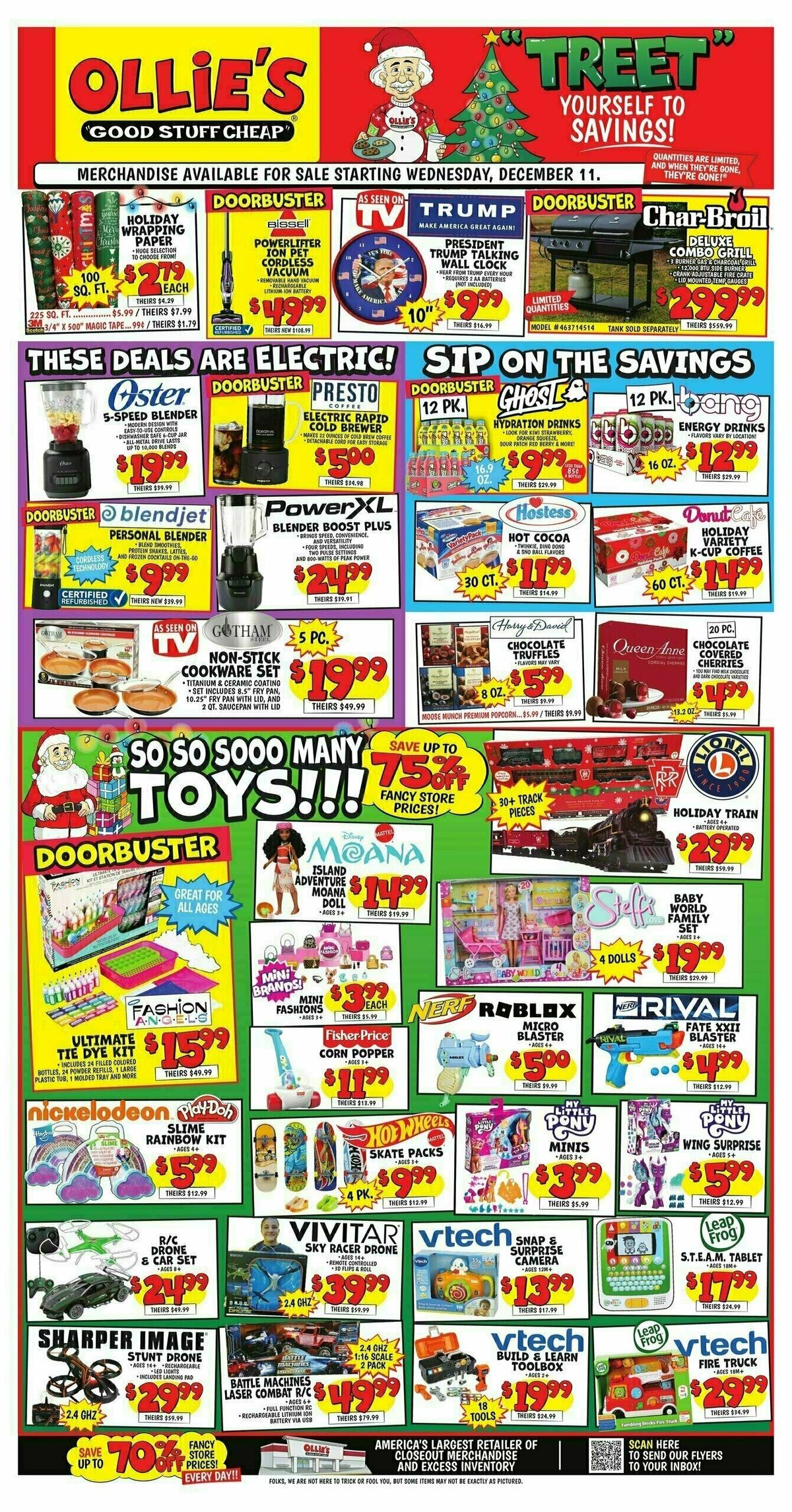 Ollie's Bargain Outlet Weekly Ad from December 12