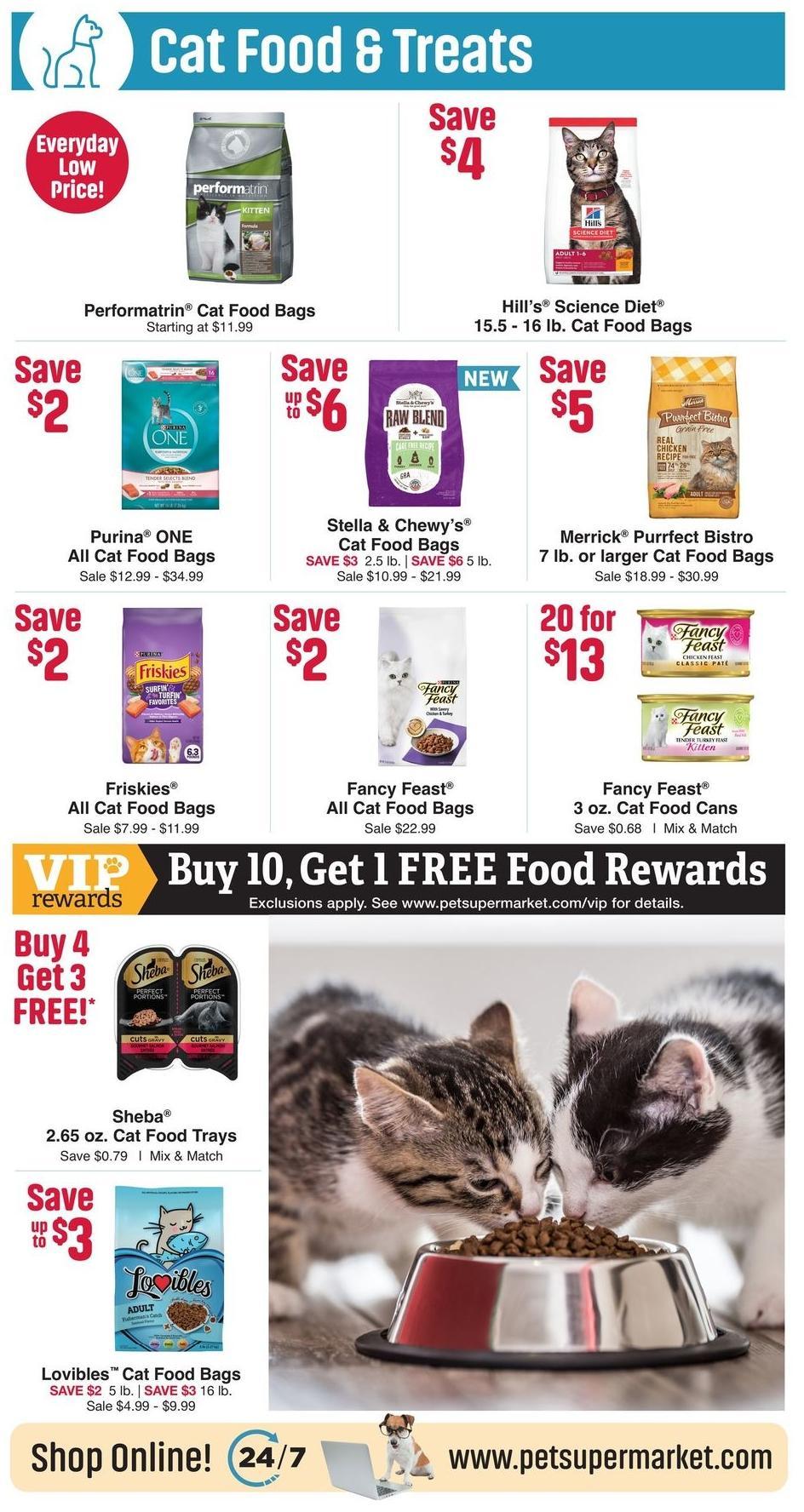 Pet Supermarket Weekly Ad from January 27