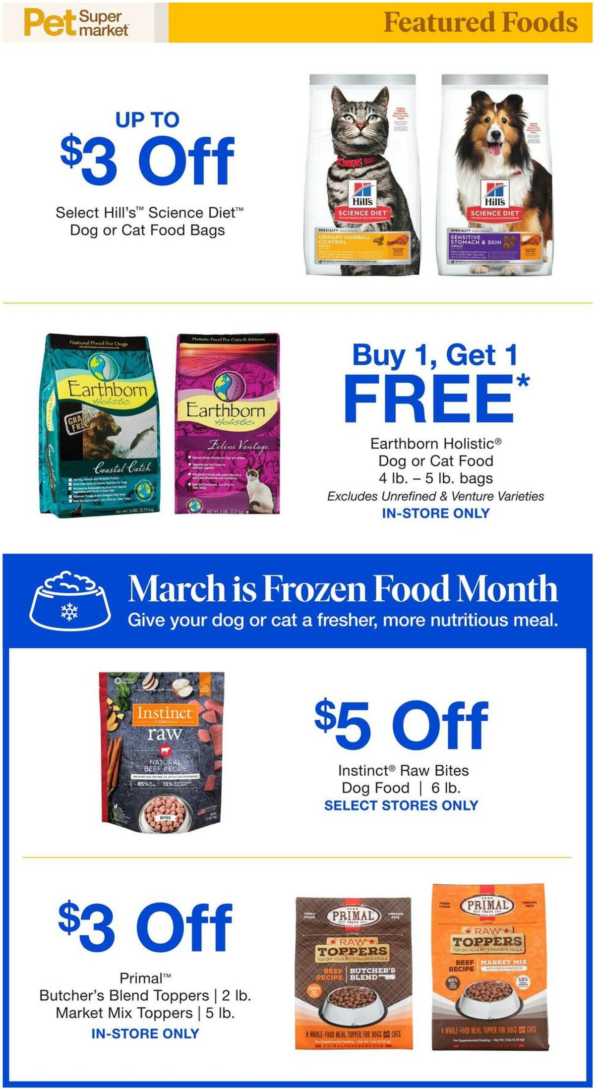 Pet Supermarket Weekly Ad from February 24