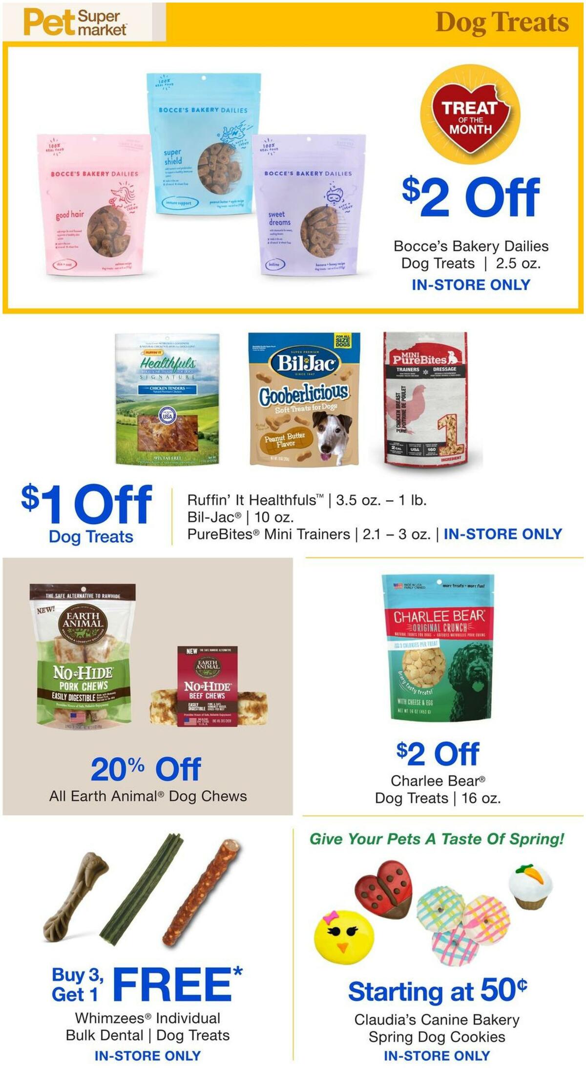 Pet Supermarket Weekly Ad from March 31