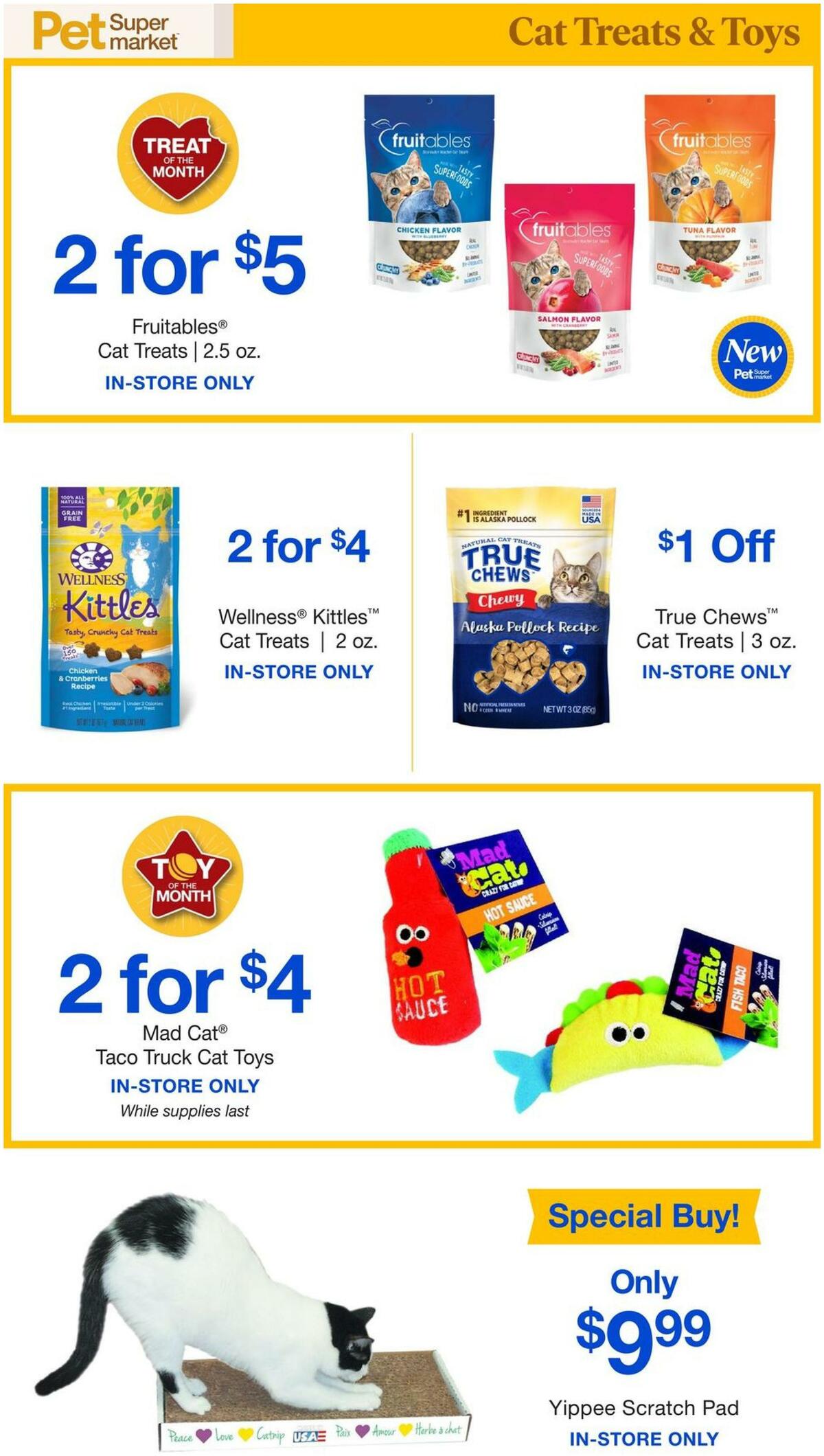 Pet Supermarket Weekly Ad from March 31