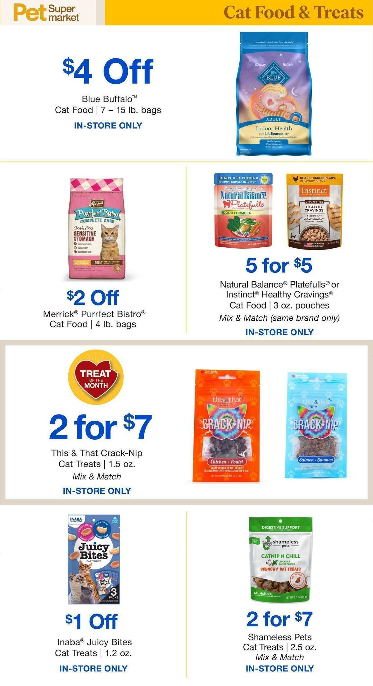 Pet Supermarket Weekly Ad from April 28