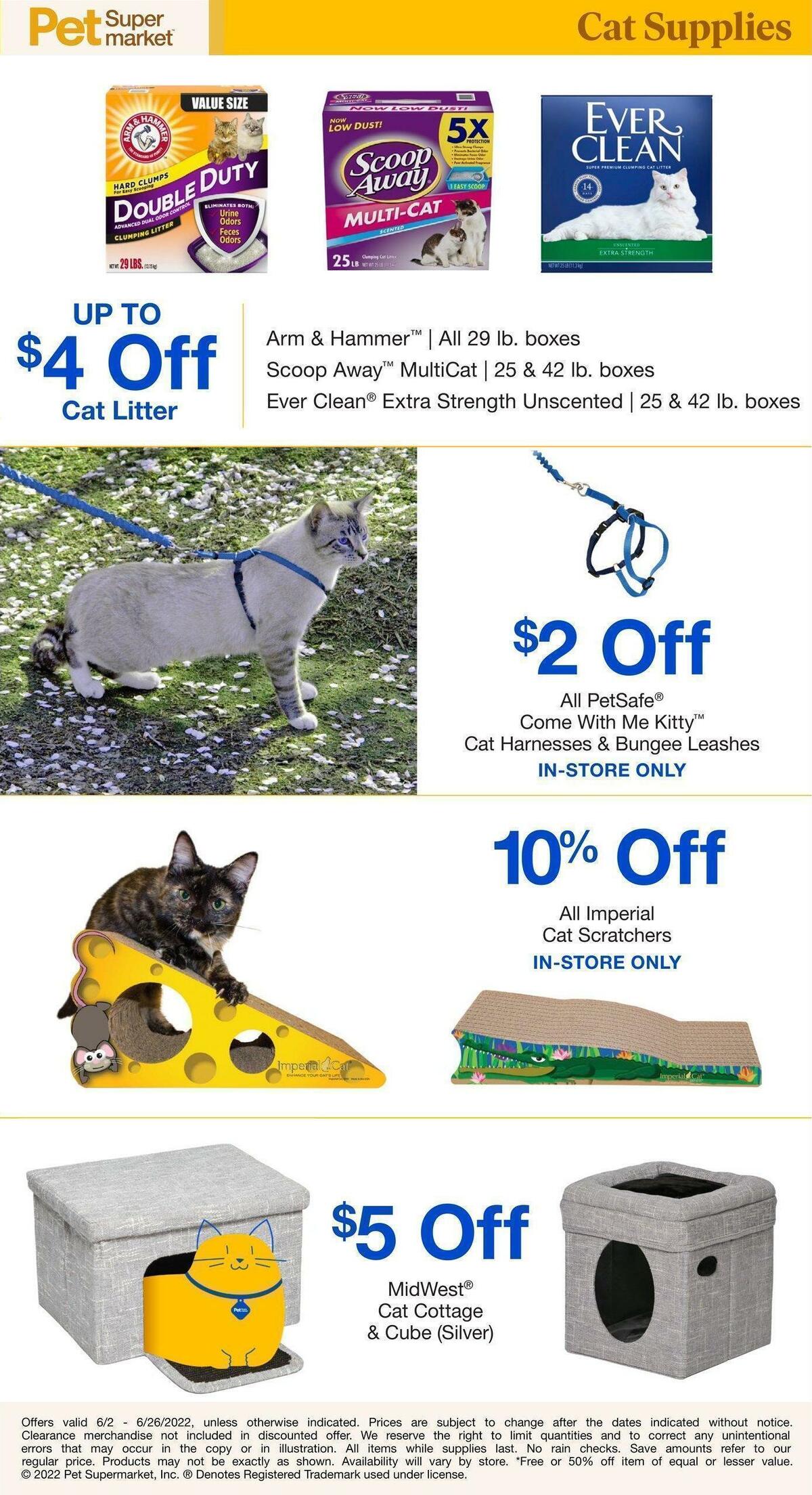 Pet Supermarket Weekly Ad from June 2