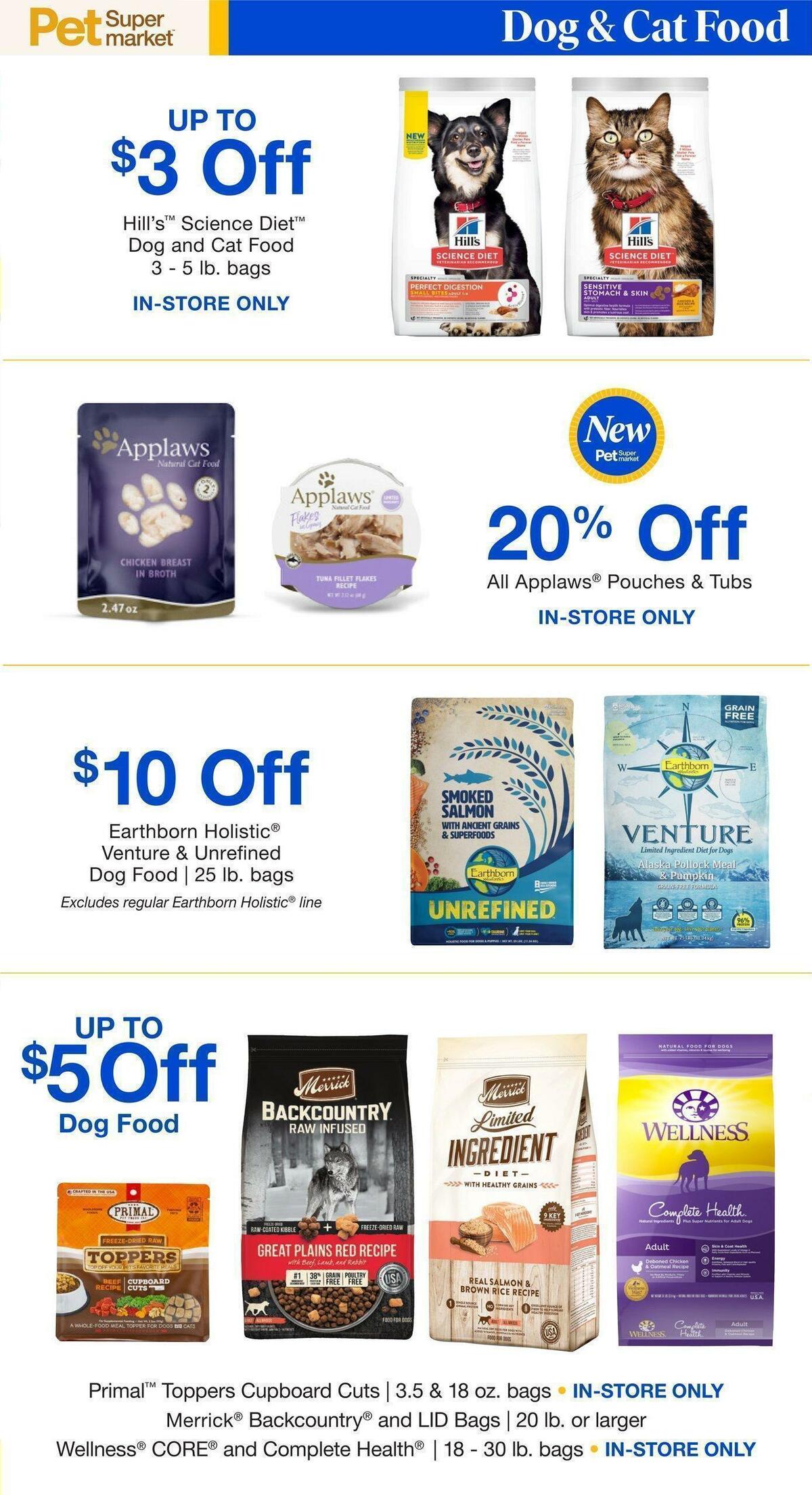 Pet Supermarket Weekly Ad from June 30