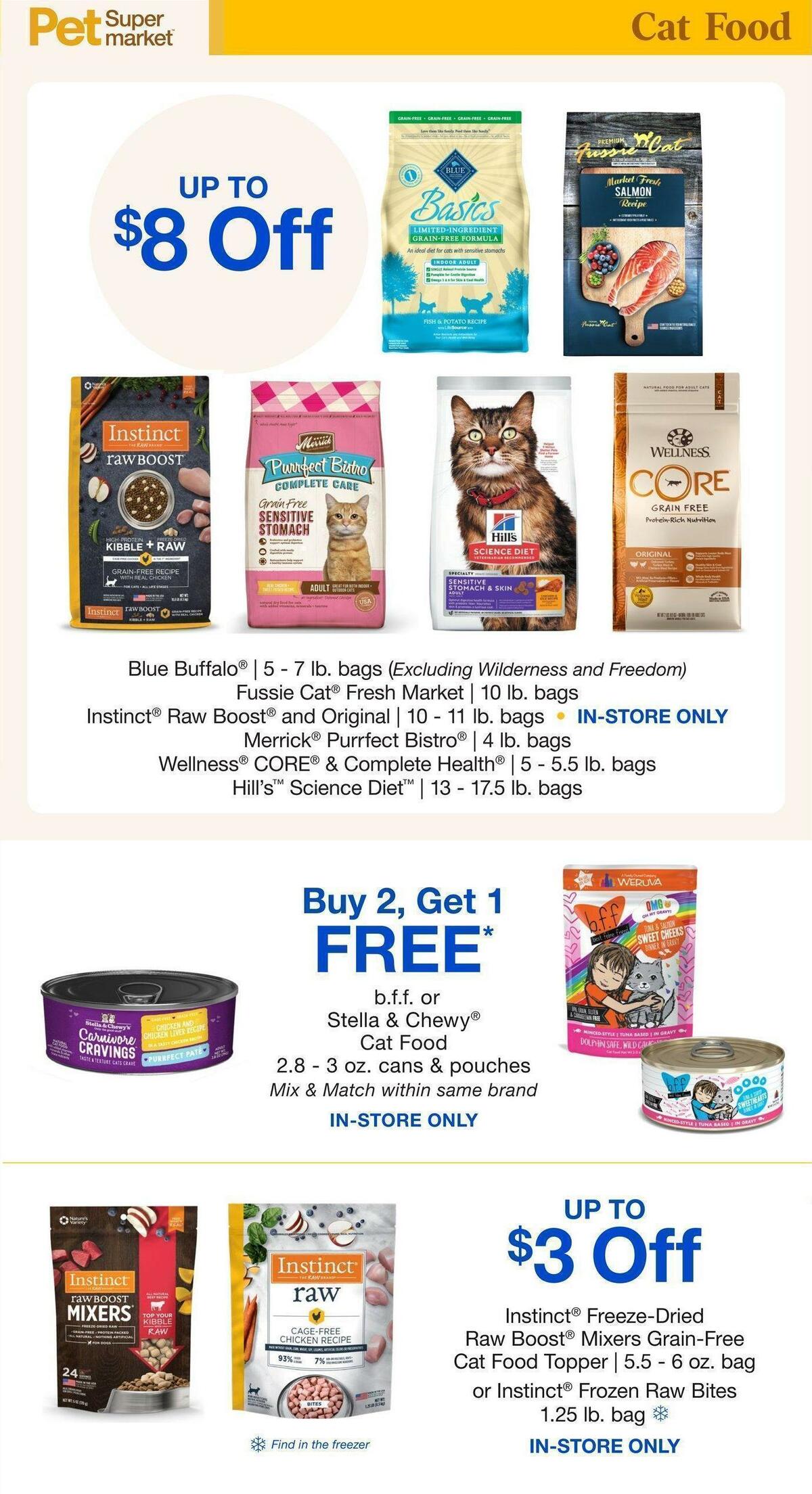 Pet Supermarket Weekly Ad from July 7