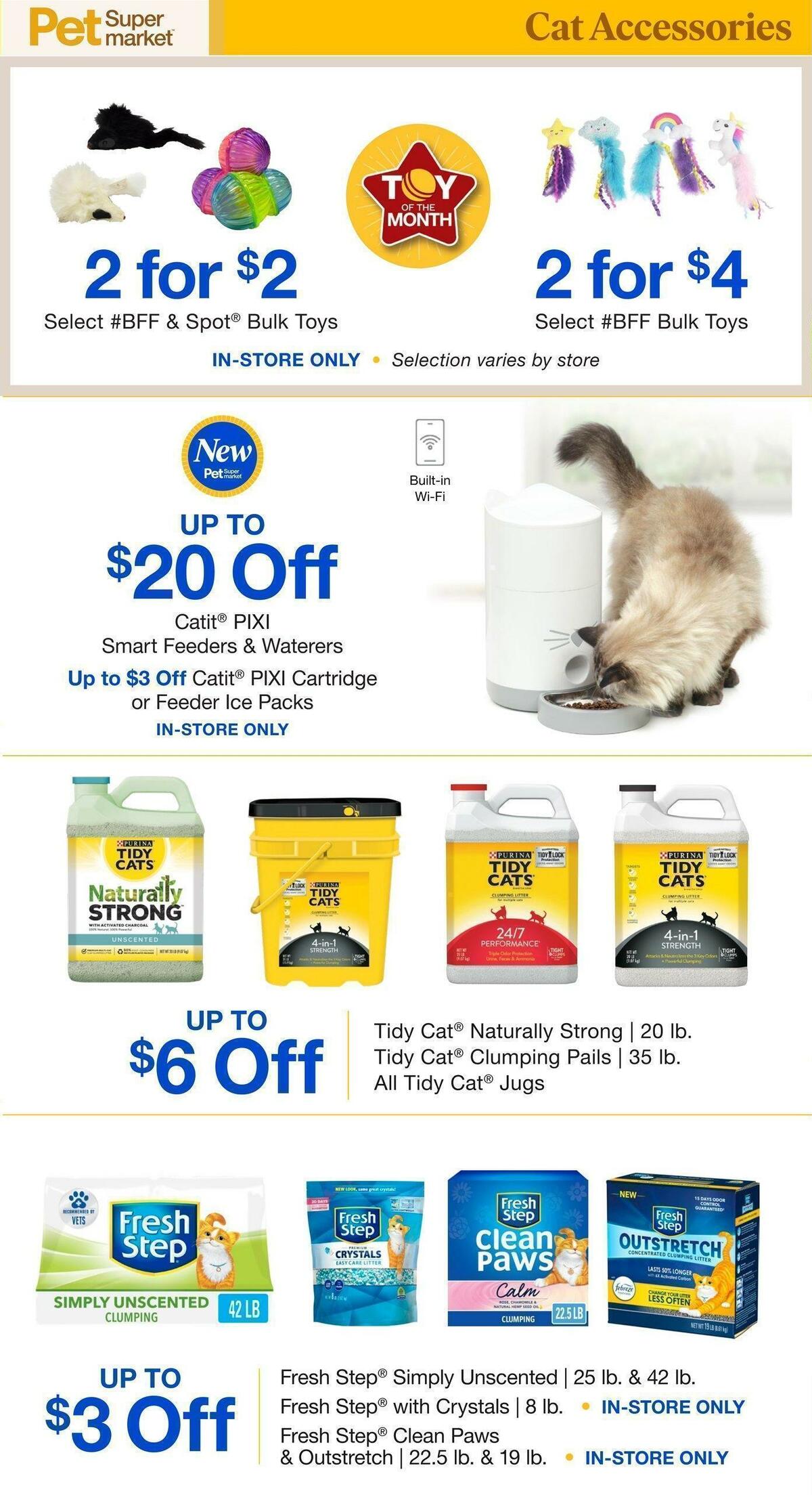 Pet Supermarket Weekly Ad from July 7