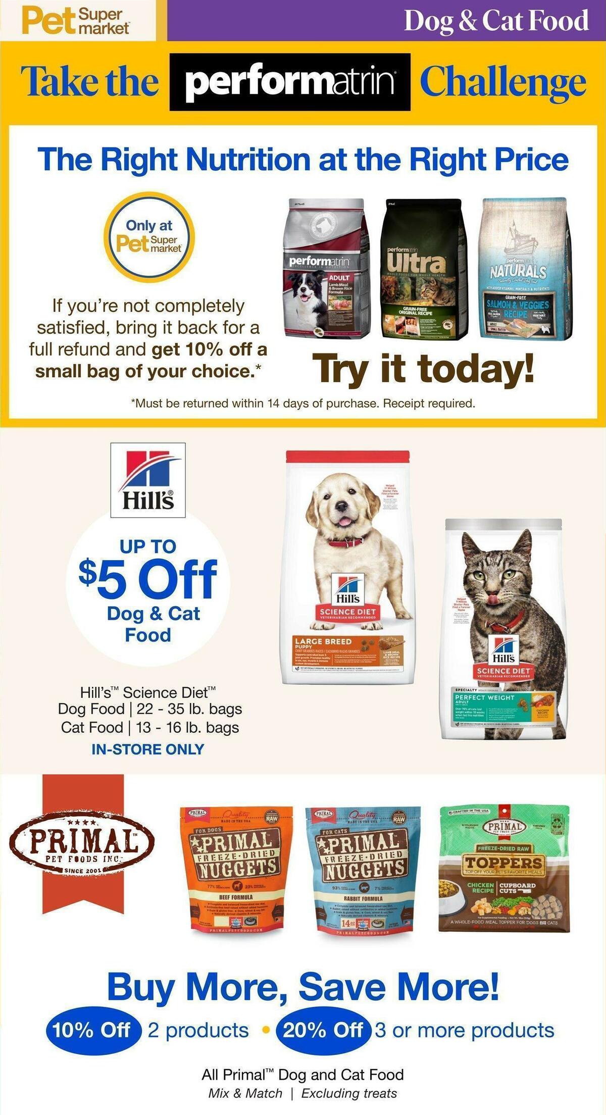 Pet Supermarket Weekly Ad from September 29