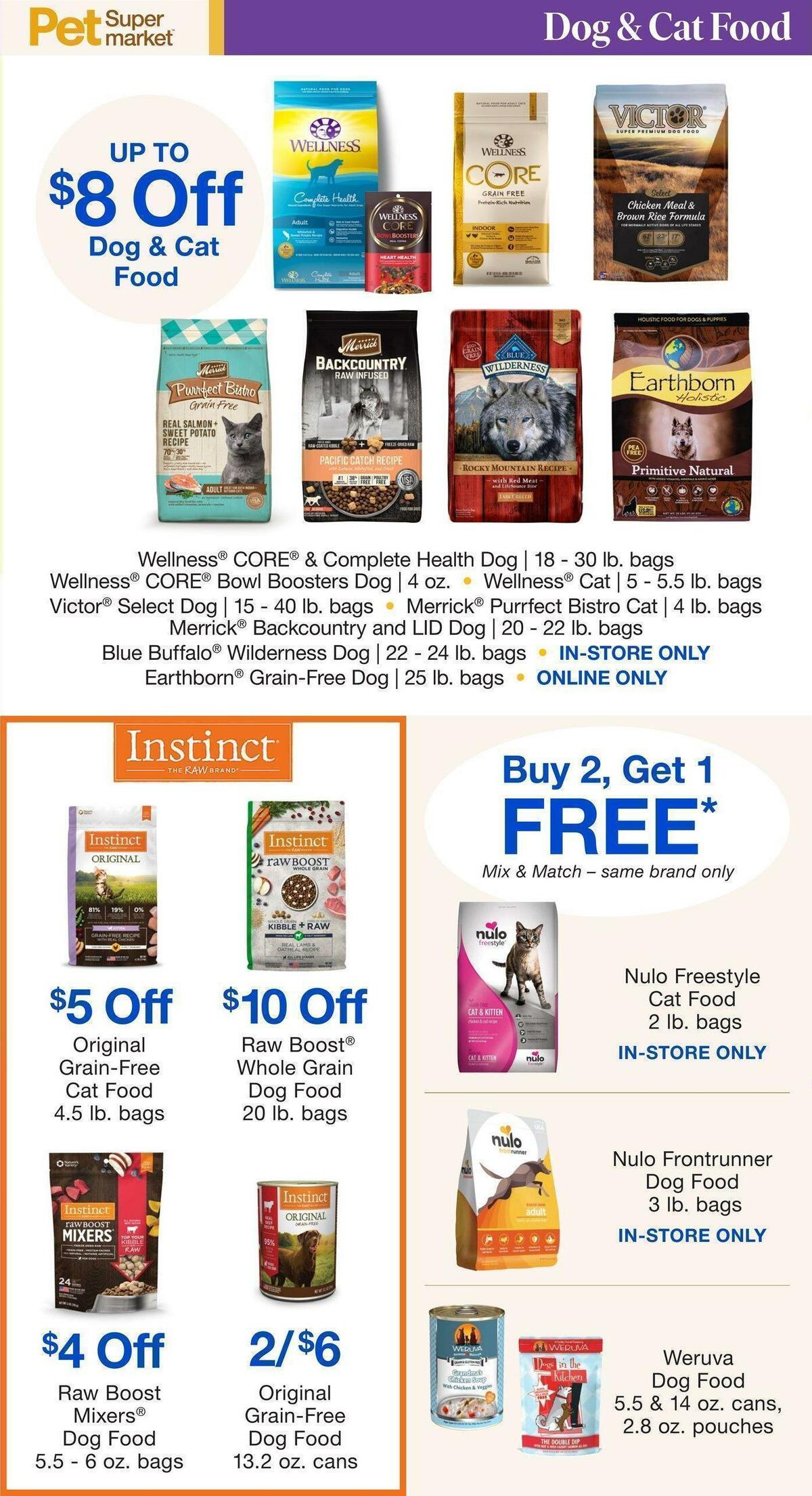 Pet Supermarket Weekly Ad from September 29