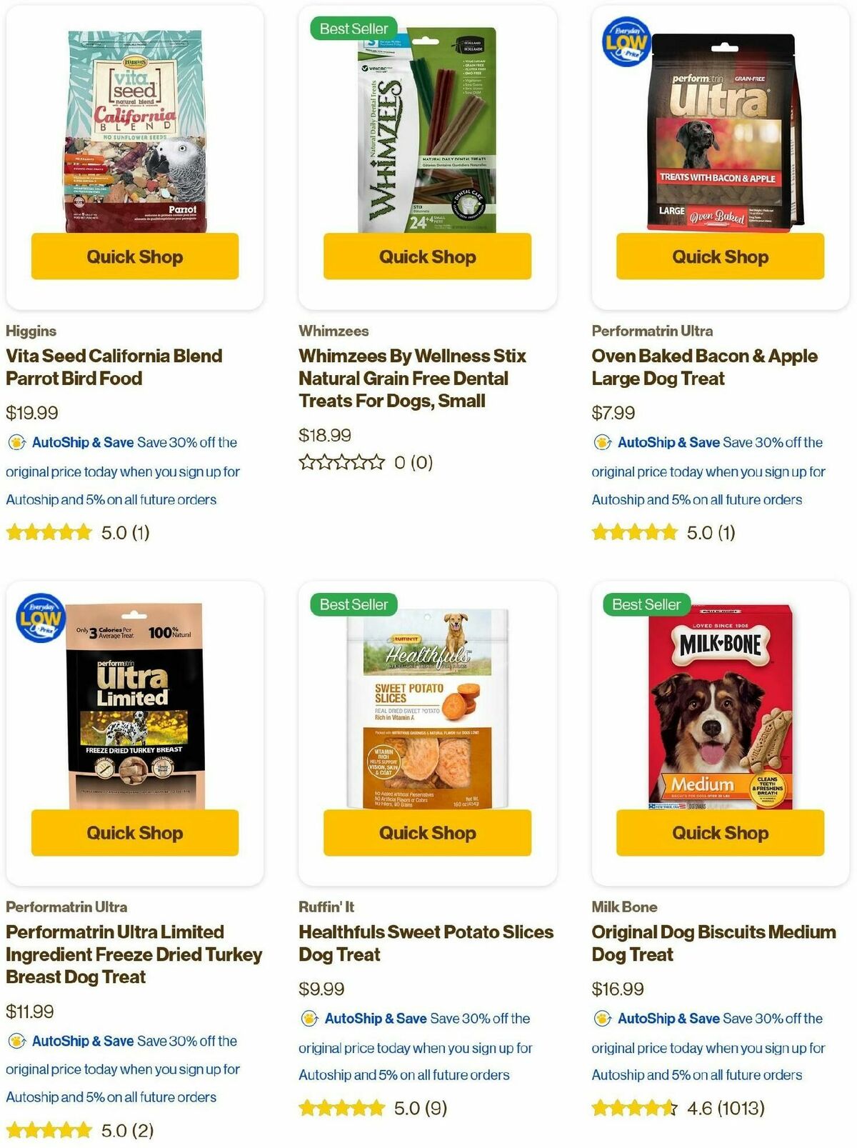 Pet Supermarket Weekly Ad from April 2