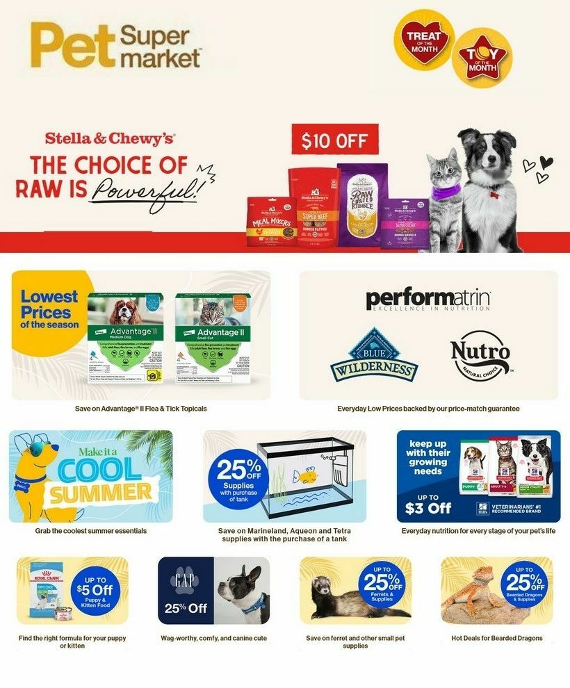 Pet Supermarket Weekly Ad from May 3