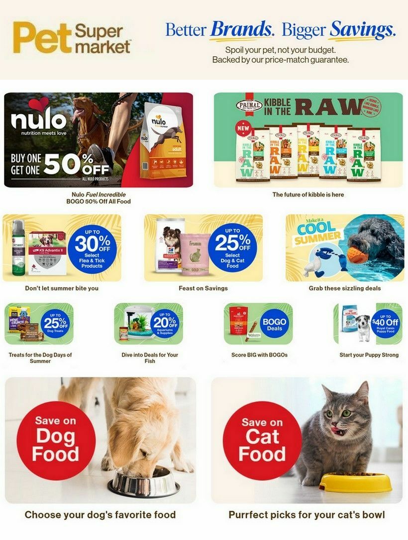 Pet Supermarket Weekly Ad from June 2