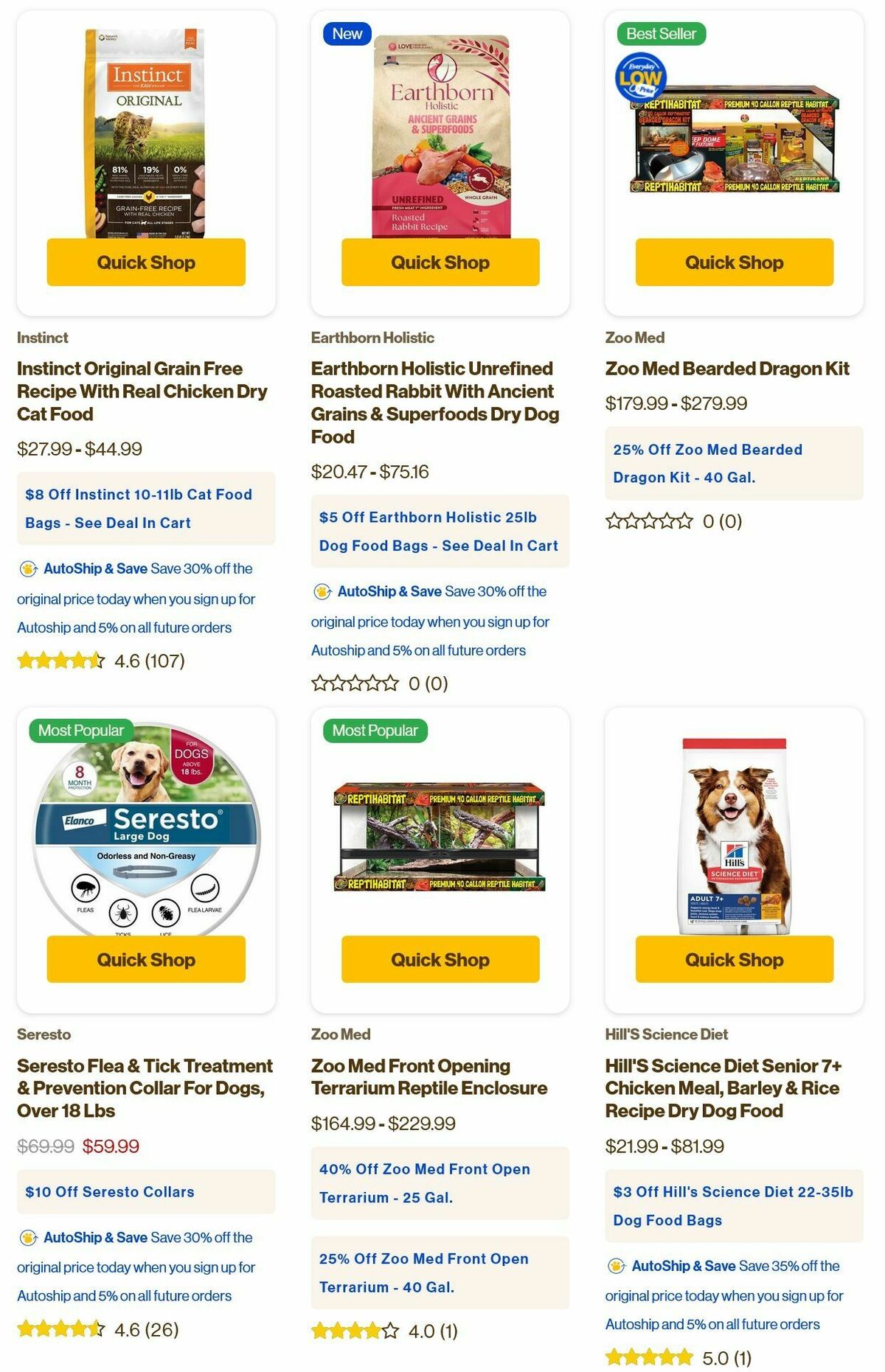 Pet Supermarket Weekly Ad from July 2