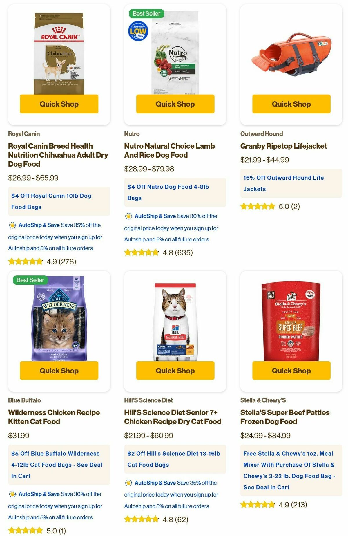 Pet Supermarket Weekly Ad from July 2