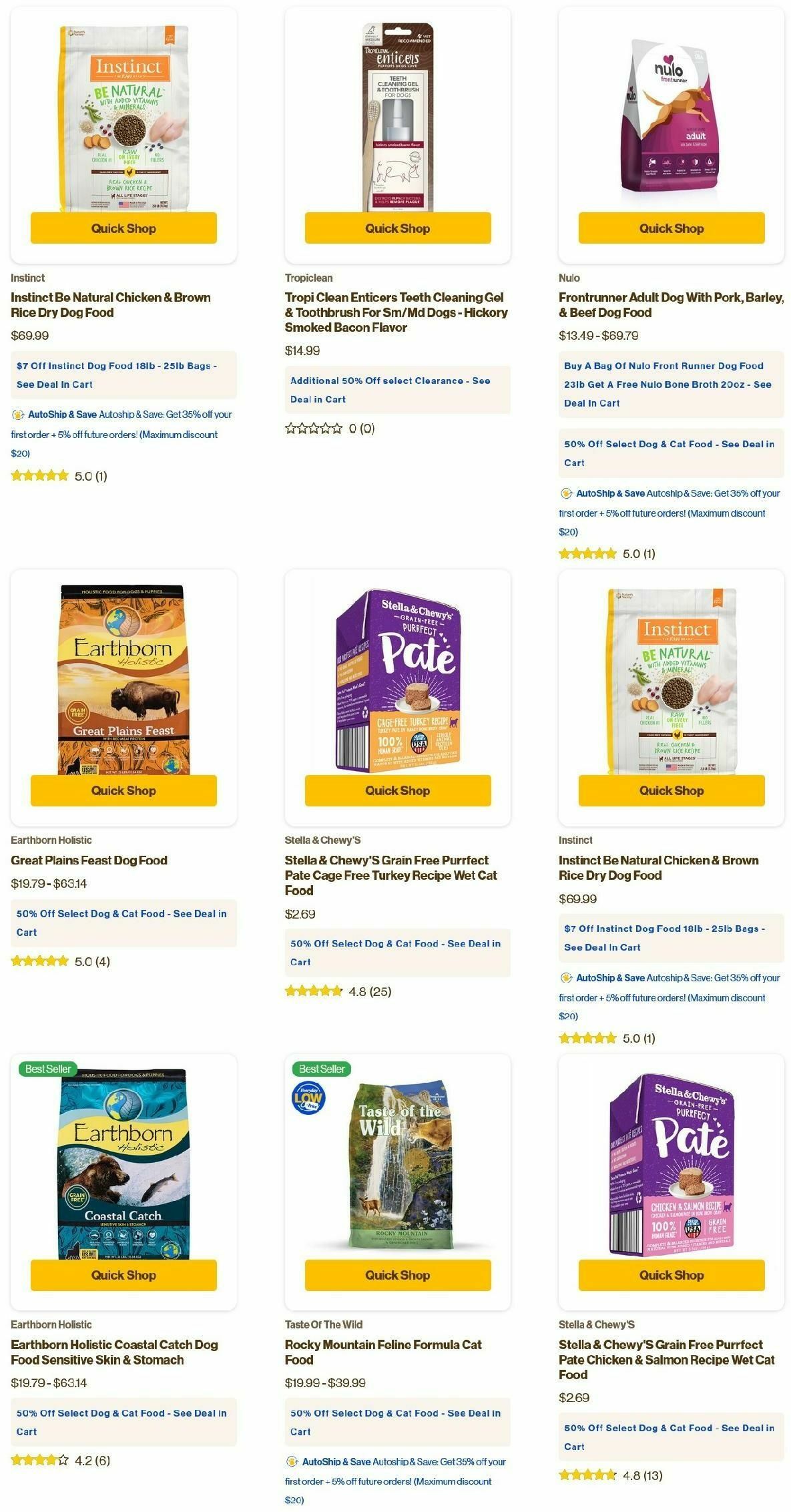 Pet Supermarket Weekly Ad from September 2