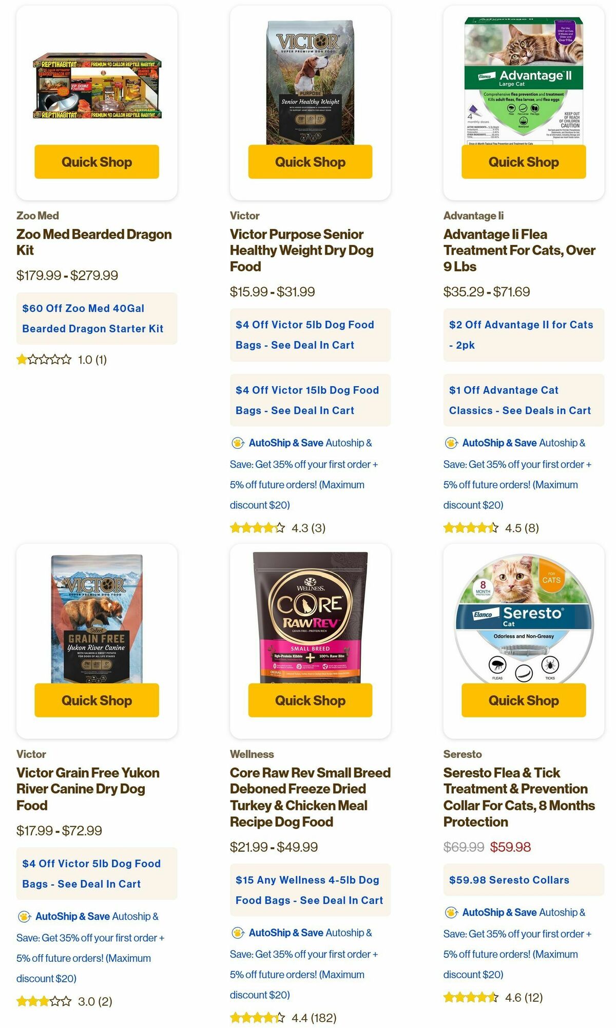 Pet Supermarket Weekly Ad from October 1