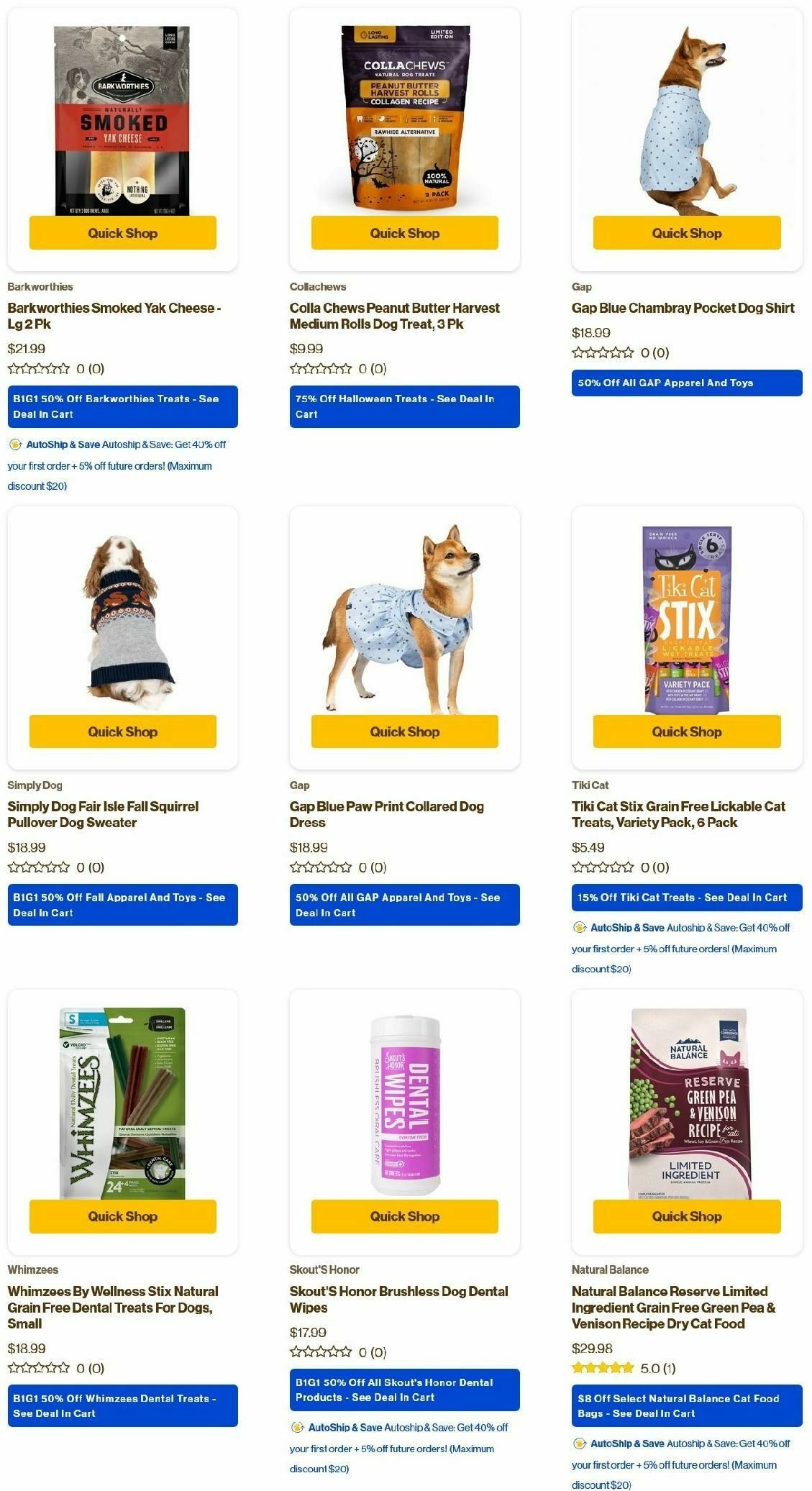 Pet Supermarket Weekly Ad from November 2