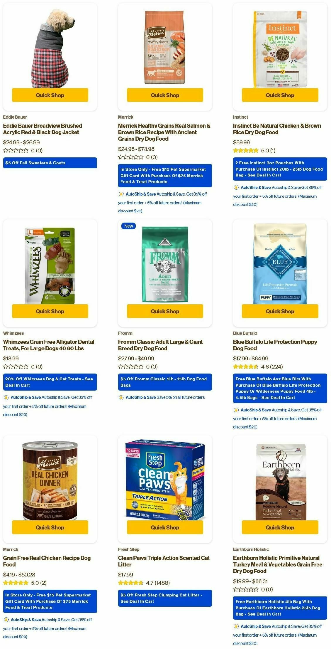 Pet Supermarket Weekly Ad from January 3