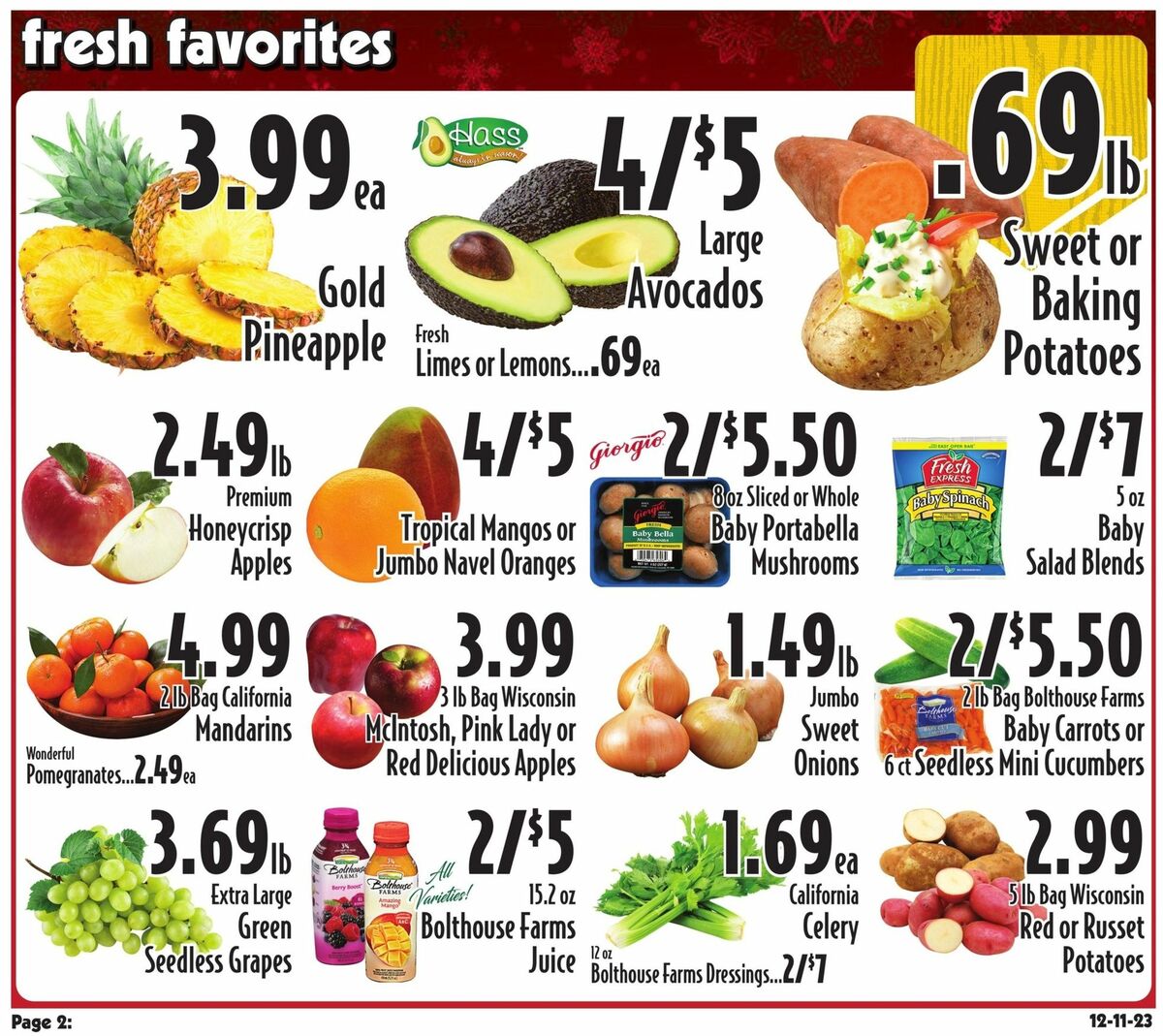 Piggly Wiggly Weekly Ad from December 13