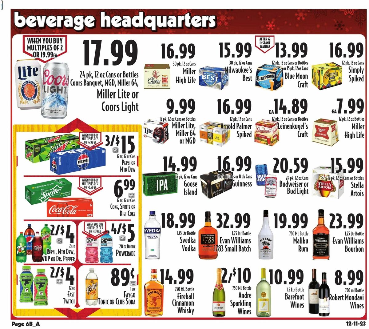 Piggly Wiggly Weekly Ad from December 13