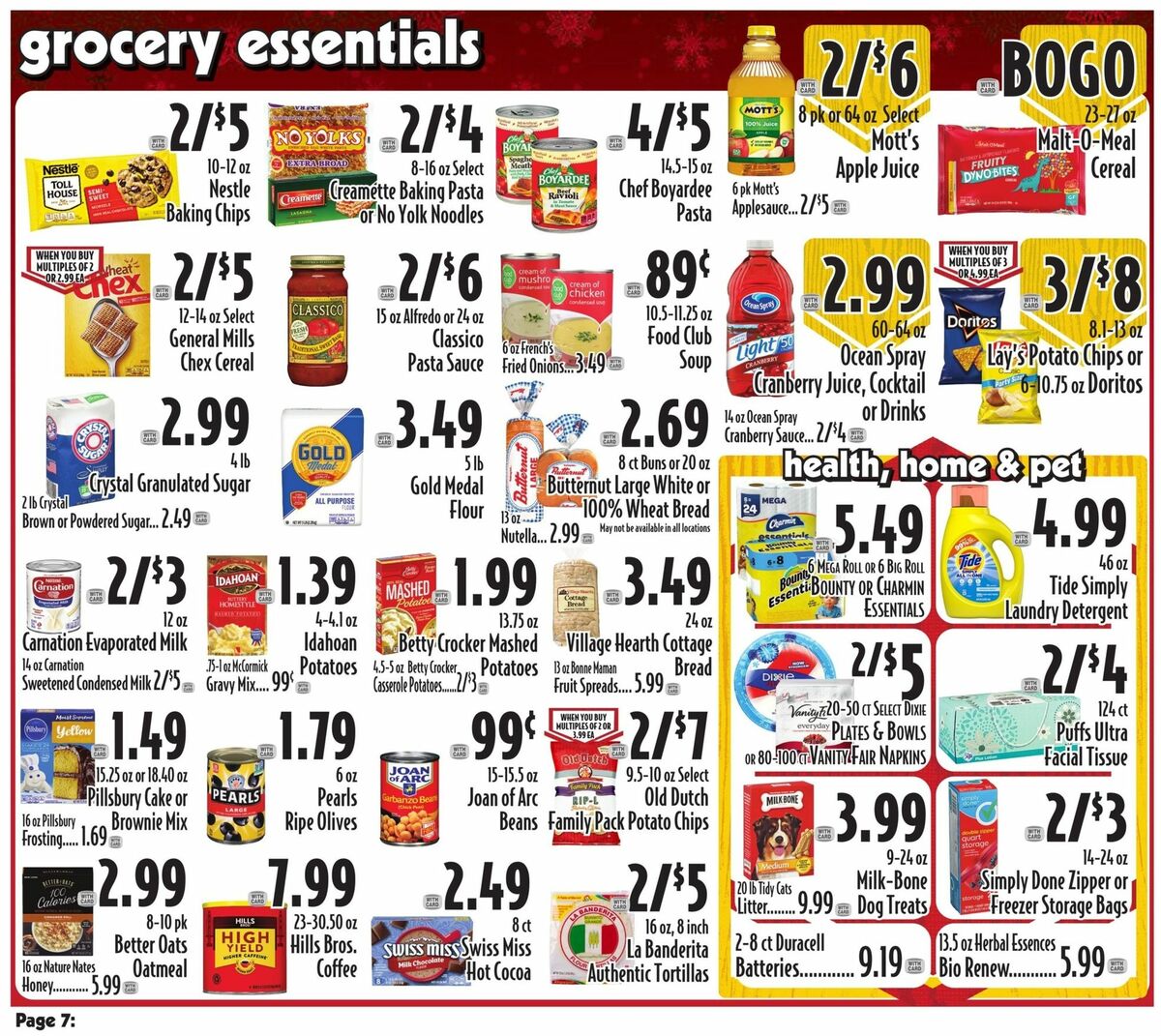 Piggly Wiggly Weekly Ad from December 13