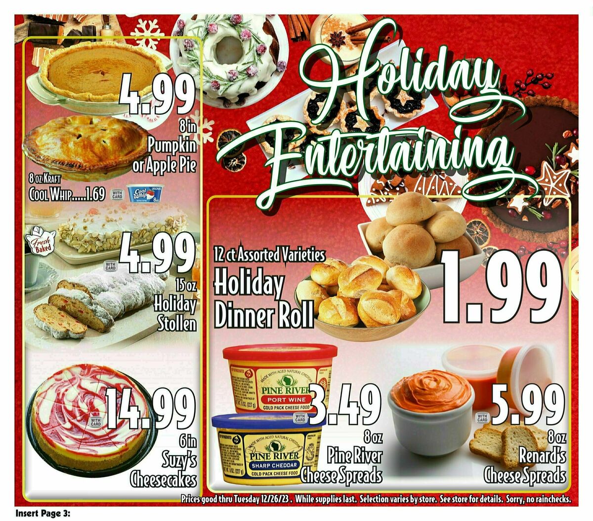 Piggly Wiggly Weekly Ad from December 20