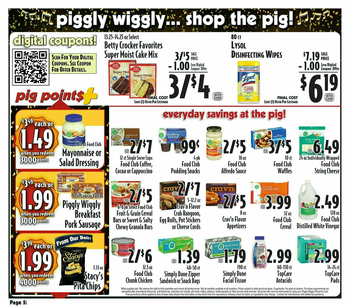 Piggly Wiggly Weekly Ad from December 27