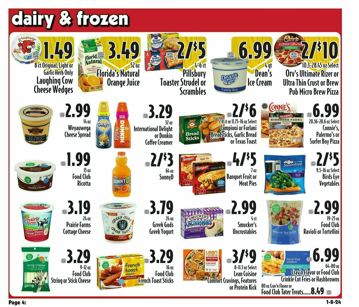 Piggly Wiggly Weekly Ad from January 10