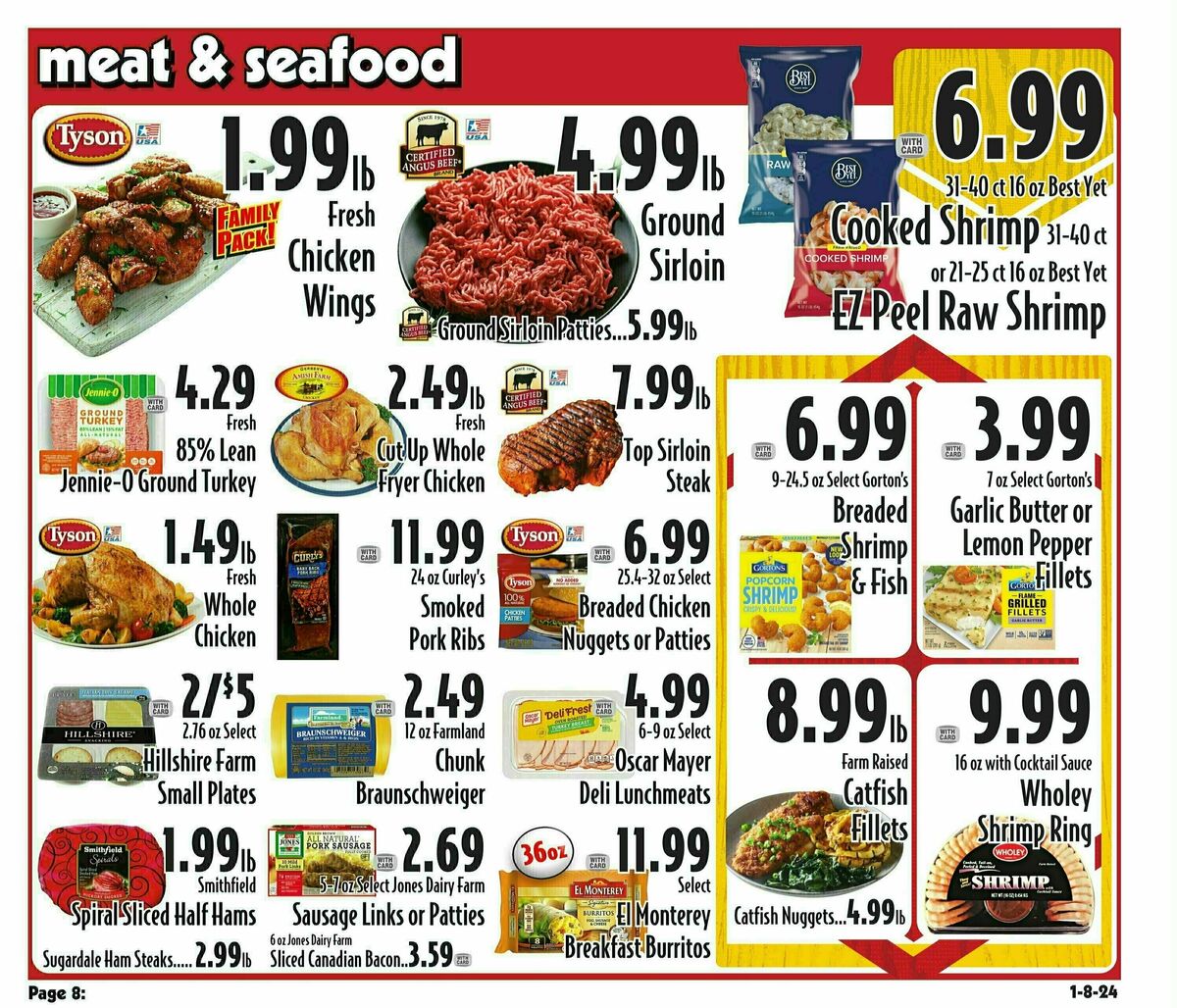 Piggly Wiggly Weekly Ad from January 10