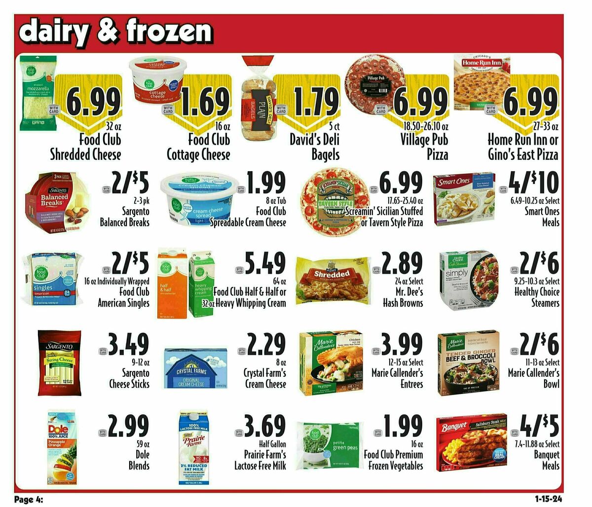 Piggly Wiggly Weekly Ad from January 17