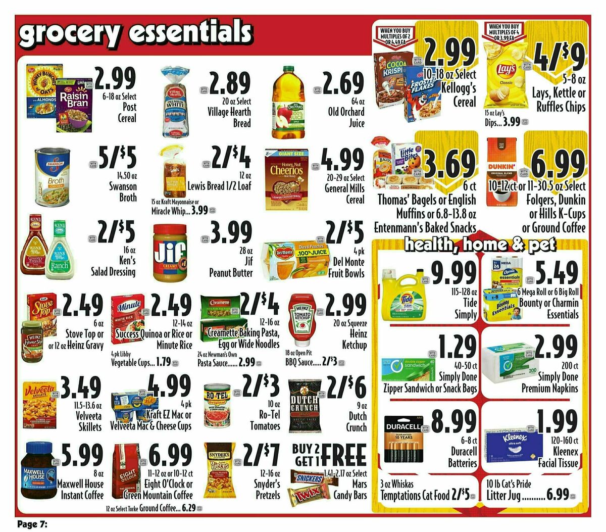 Piggly Wiggly Weekly Ad from January 17