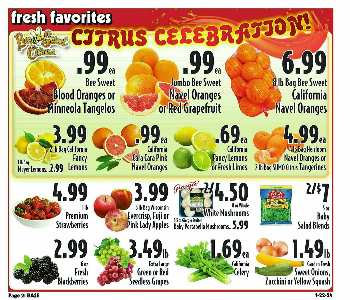 Piggly Wiggly Weekly Ad from January 24