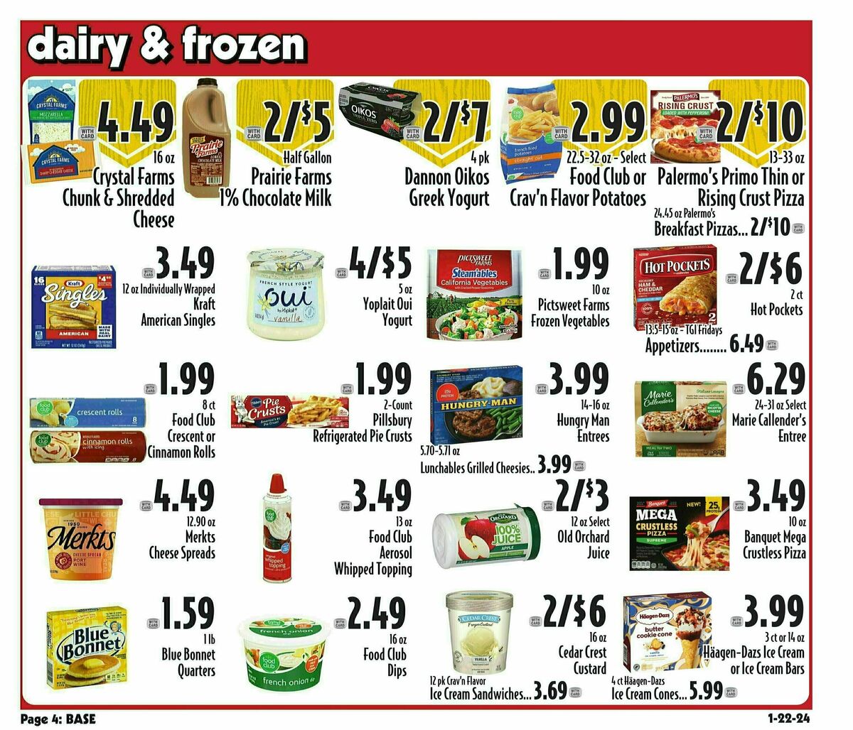 Piggly Wiggly Weekly Ad from January 24