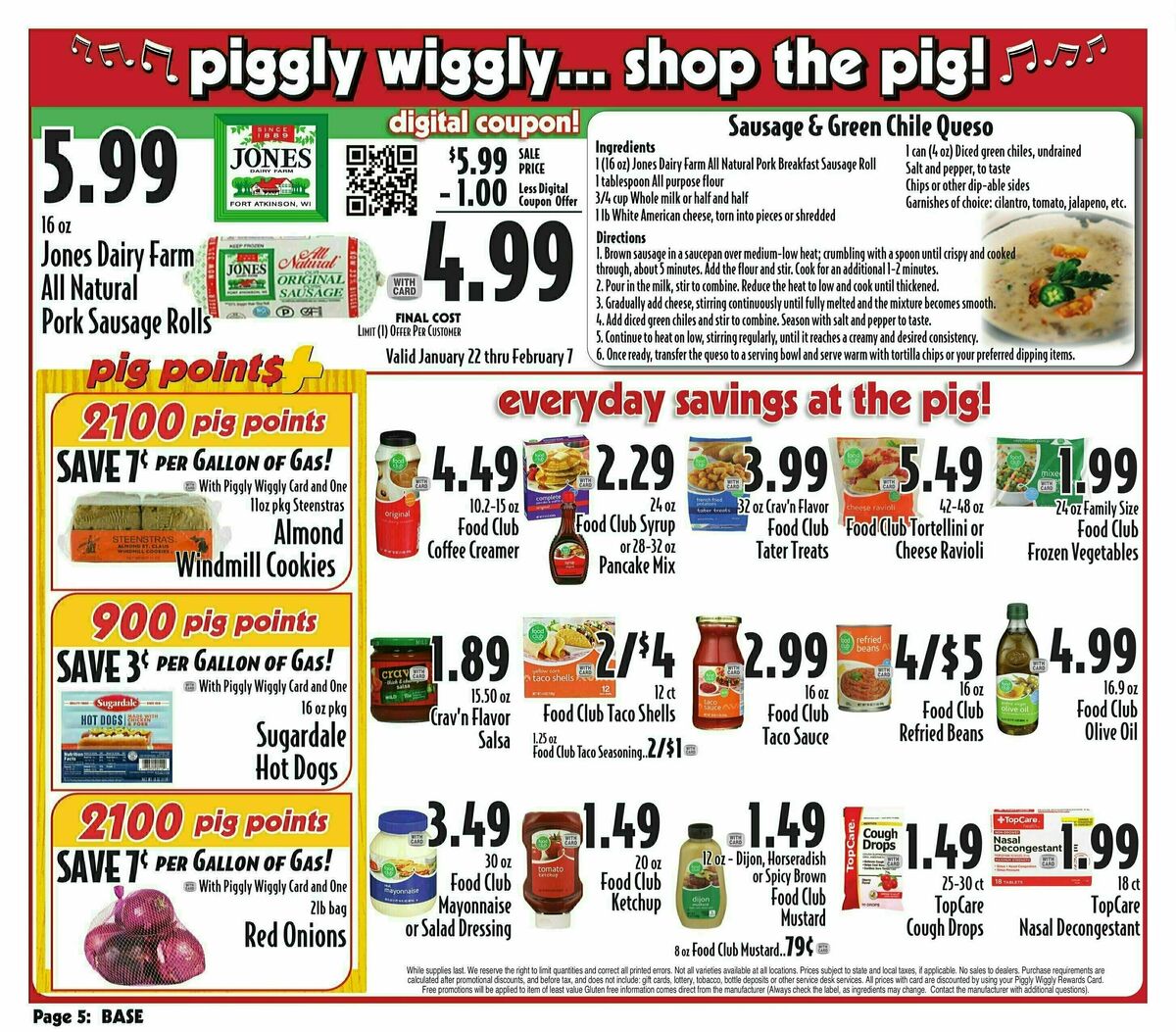 Piggly Wiggly Weekly Ad from January 24