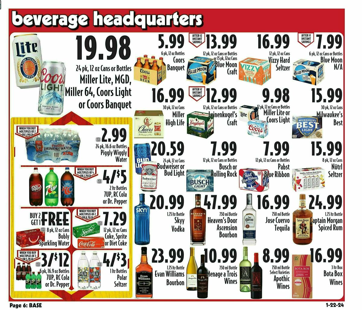 Piggly Wiggly Weekly Ad from January 24