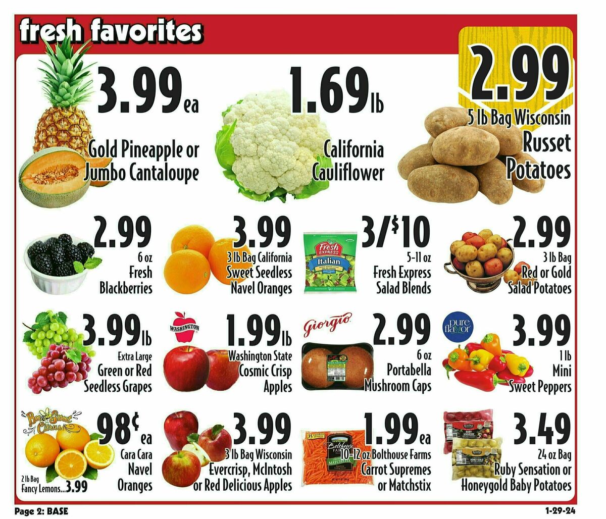 Piggly Wiggly Weekly Ad from January 31