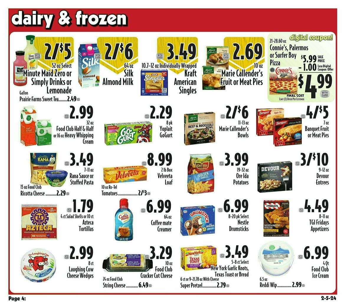 Piggly Wiggly Weekly Ad from February 7