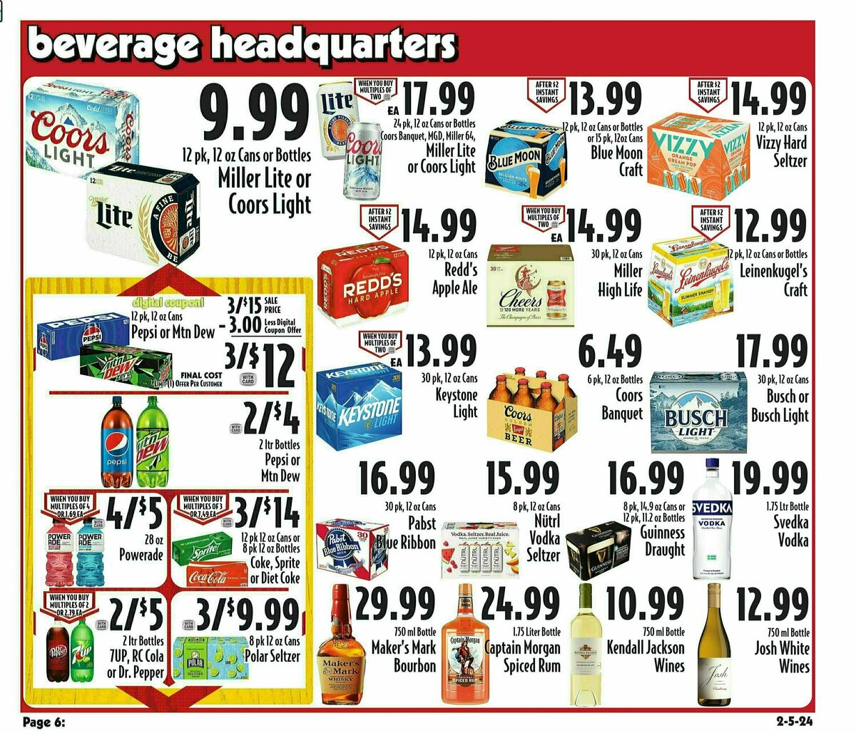 Piggly Wiggly Weekly Ad from February 7