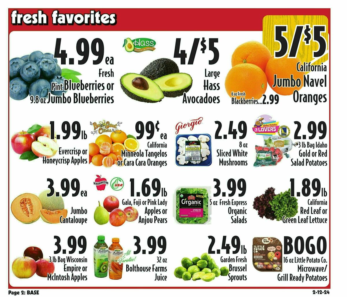 Piggly Wiggly Weekly Ad from February 14