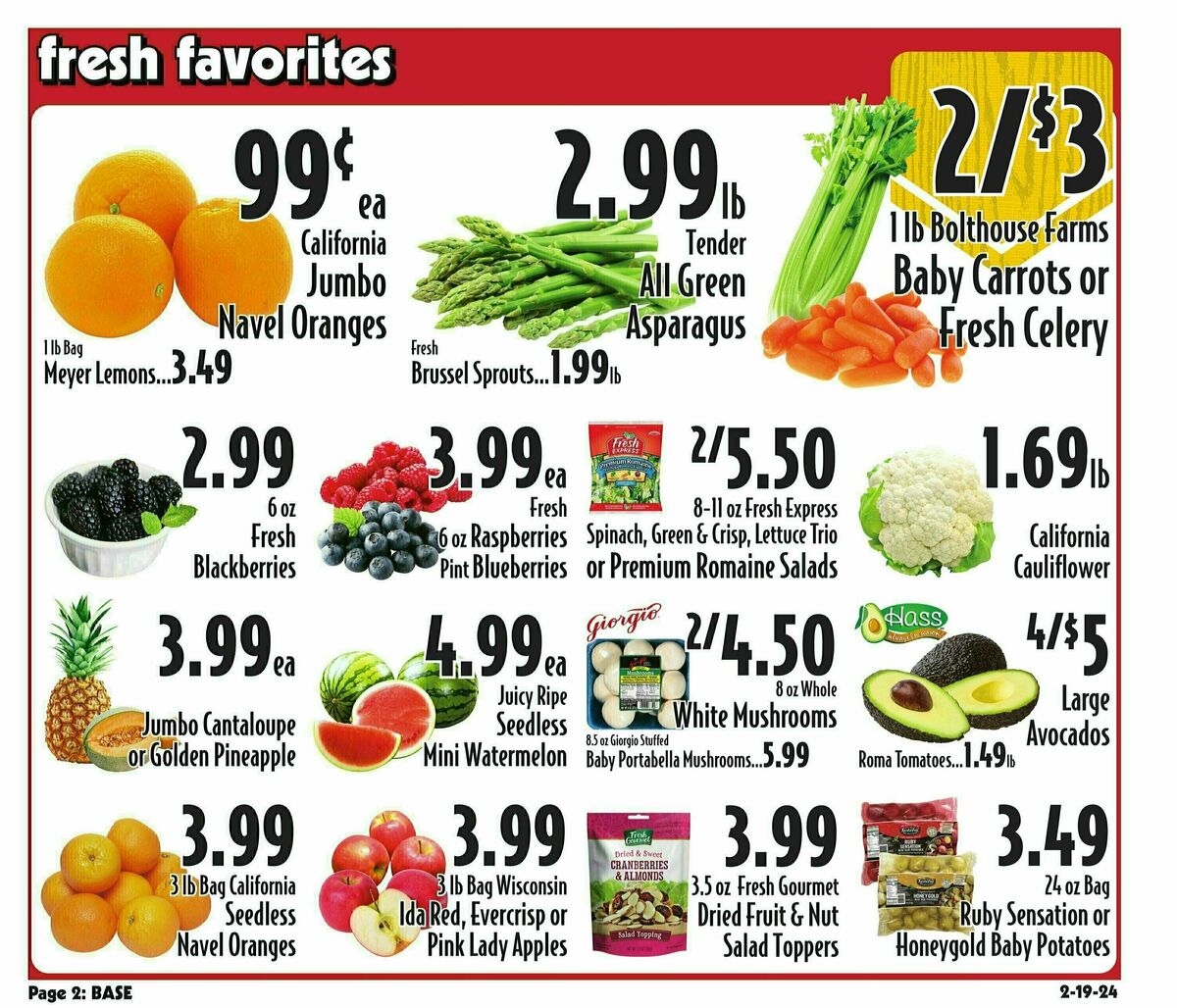 Piggly Wiggly Weekly Ad from February 21