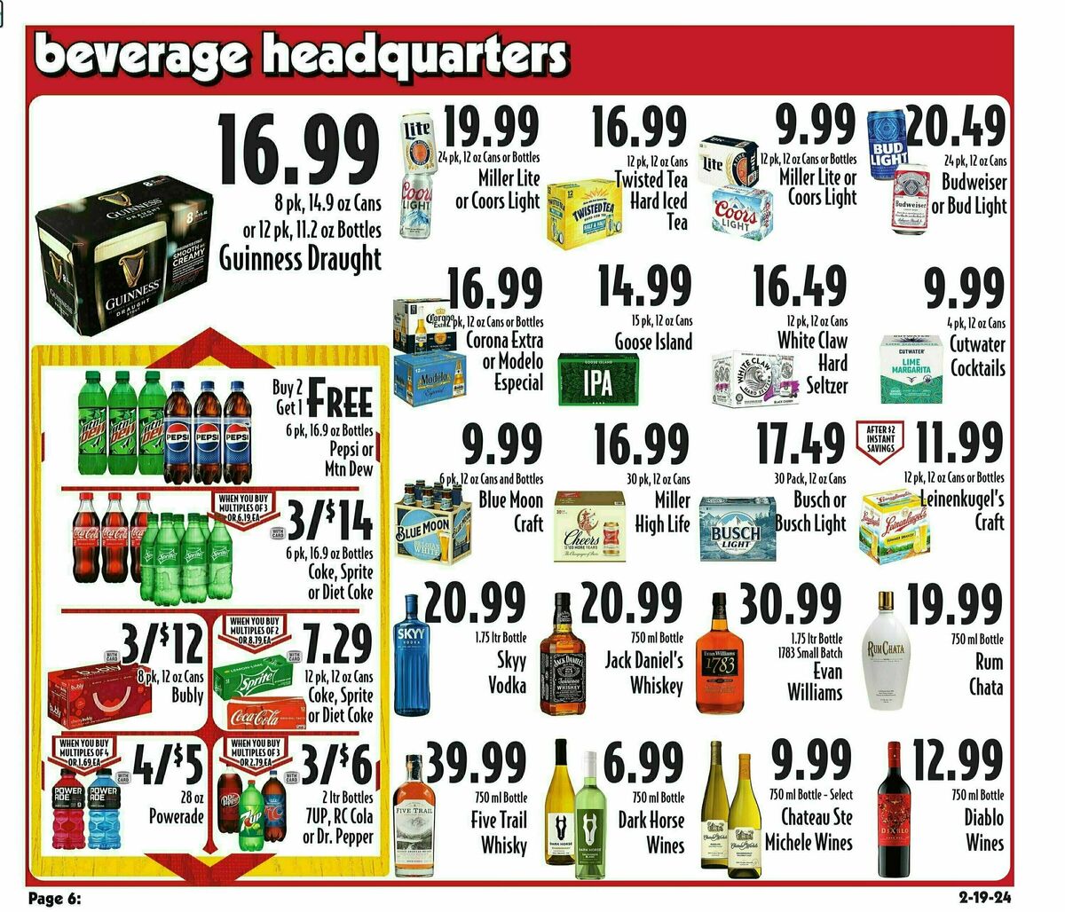 Piggly Wiggly Weekly Ad from February 21