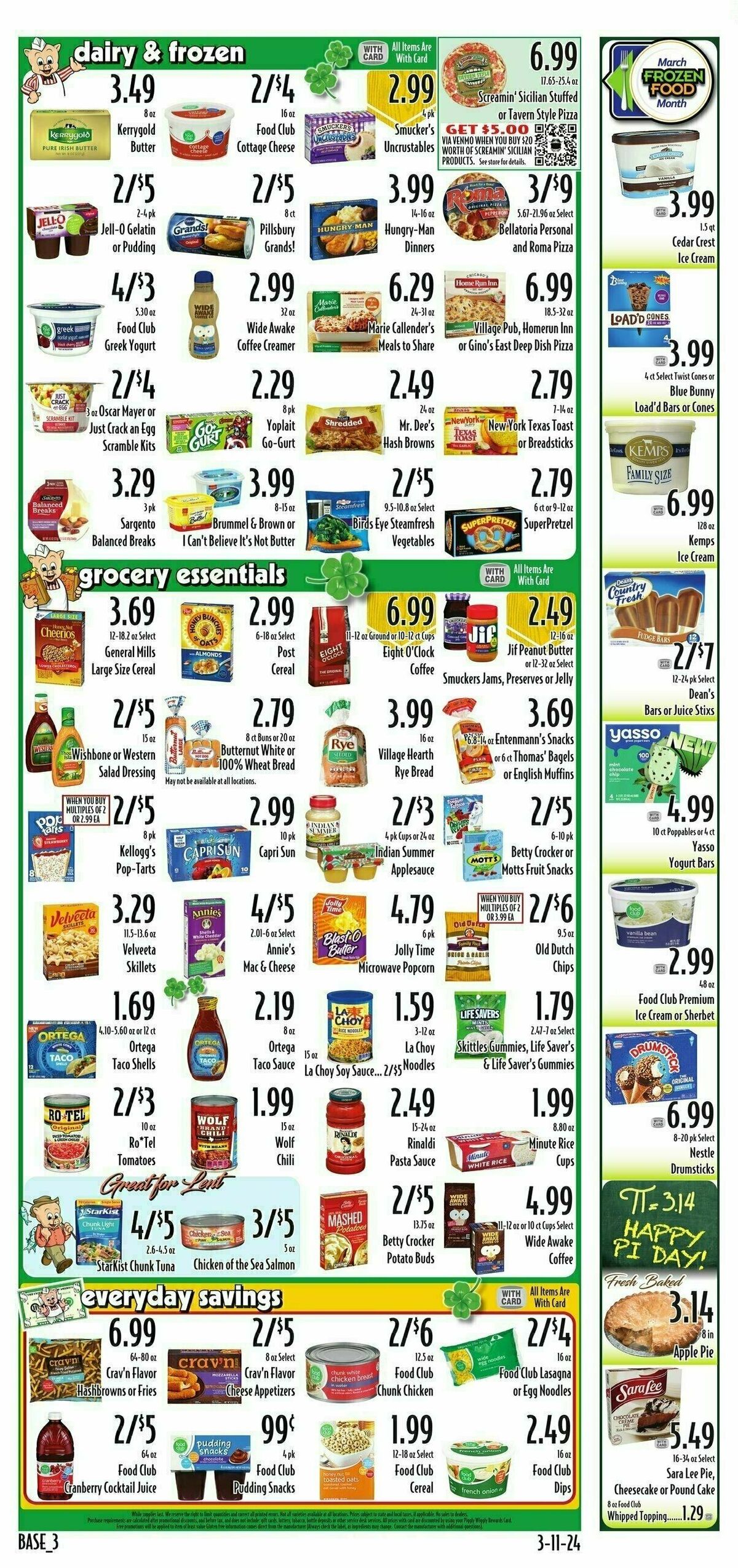 Piggly Wiggly Weekly Ad from March 13