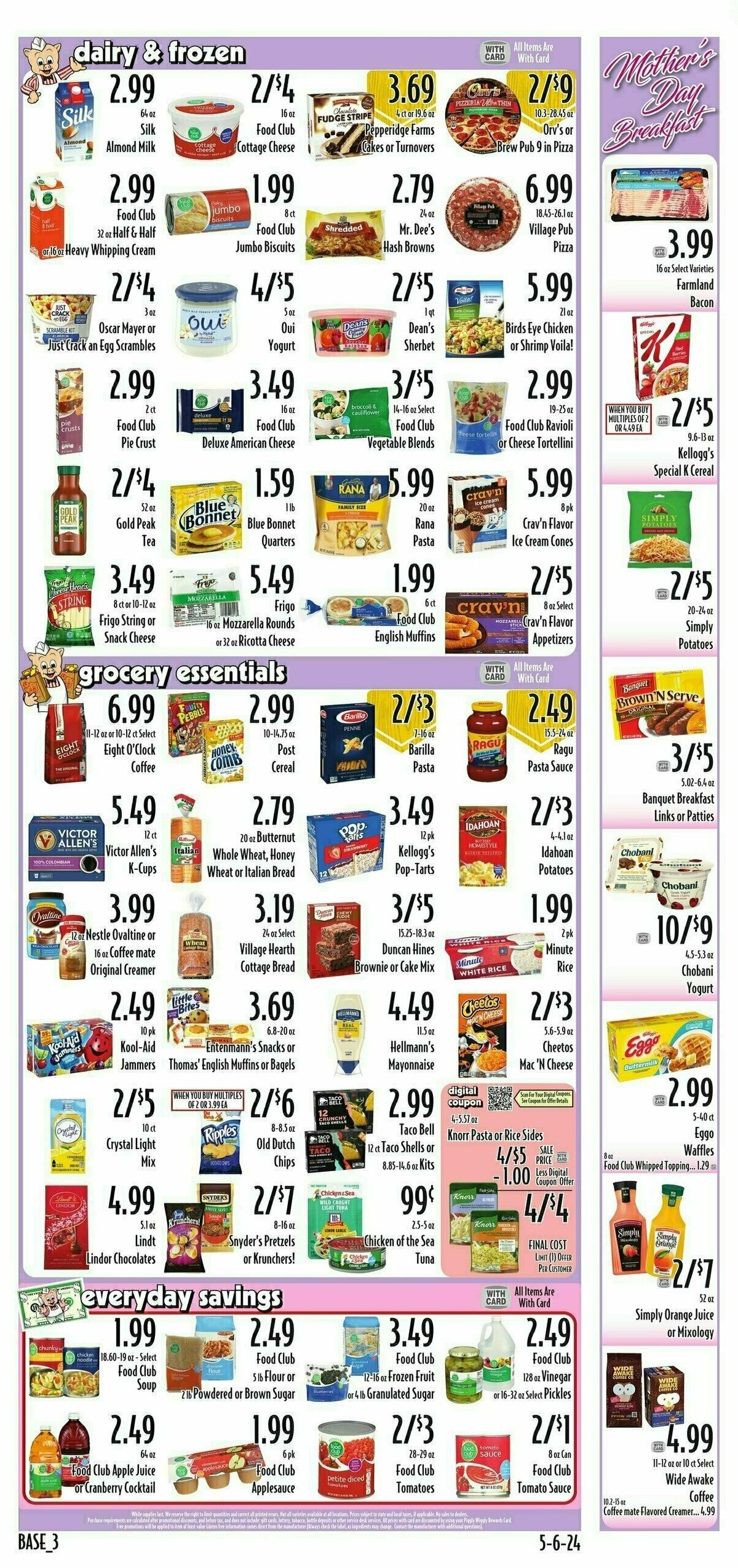 Piggly Wiggly Weekly Ad from May 8