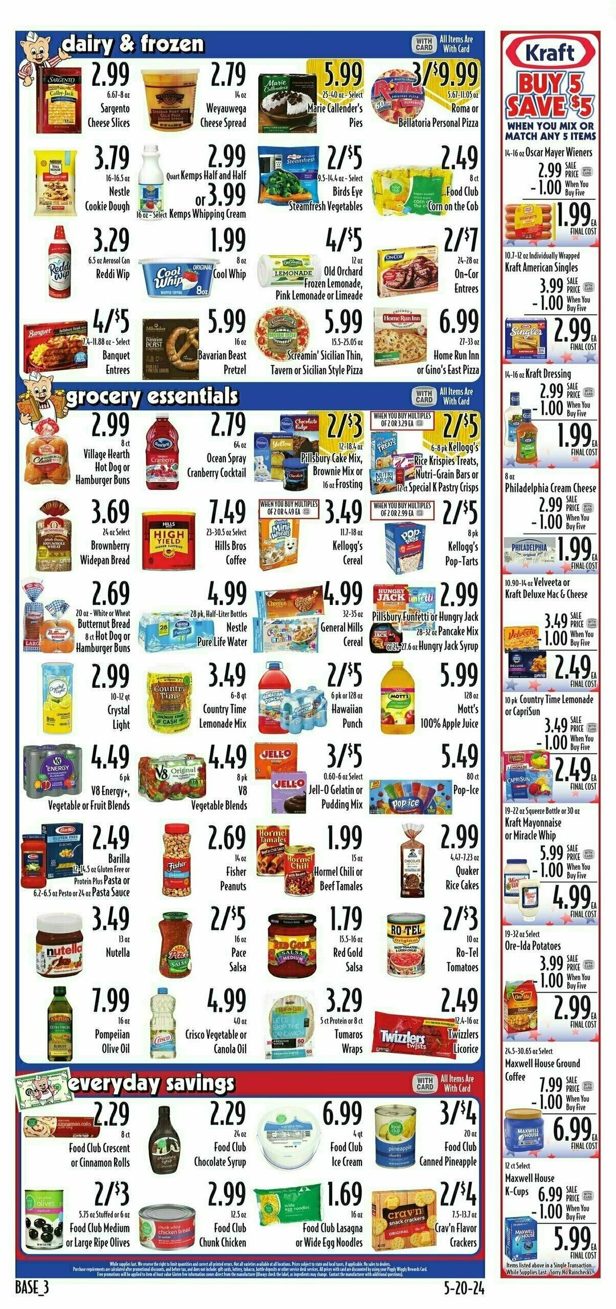 Piggly Wiggly Weekly Ad from May 22