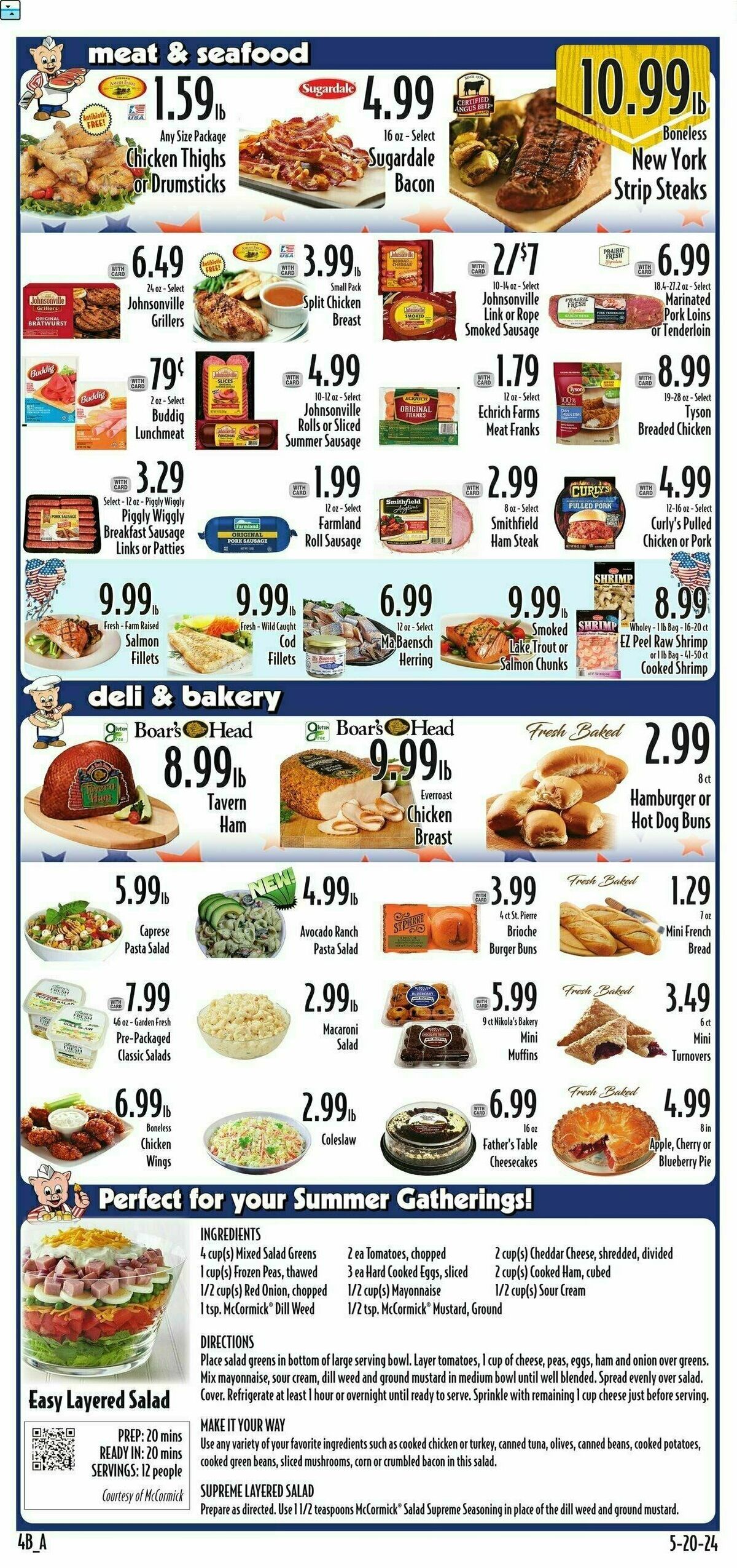 Piggly Wiggly Weekly Ad from May 22