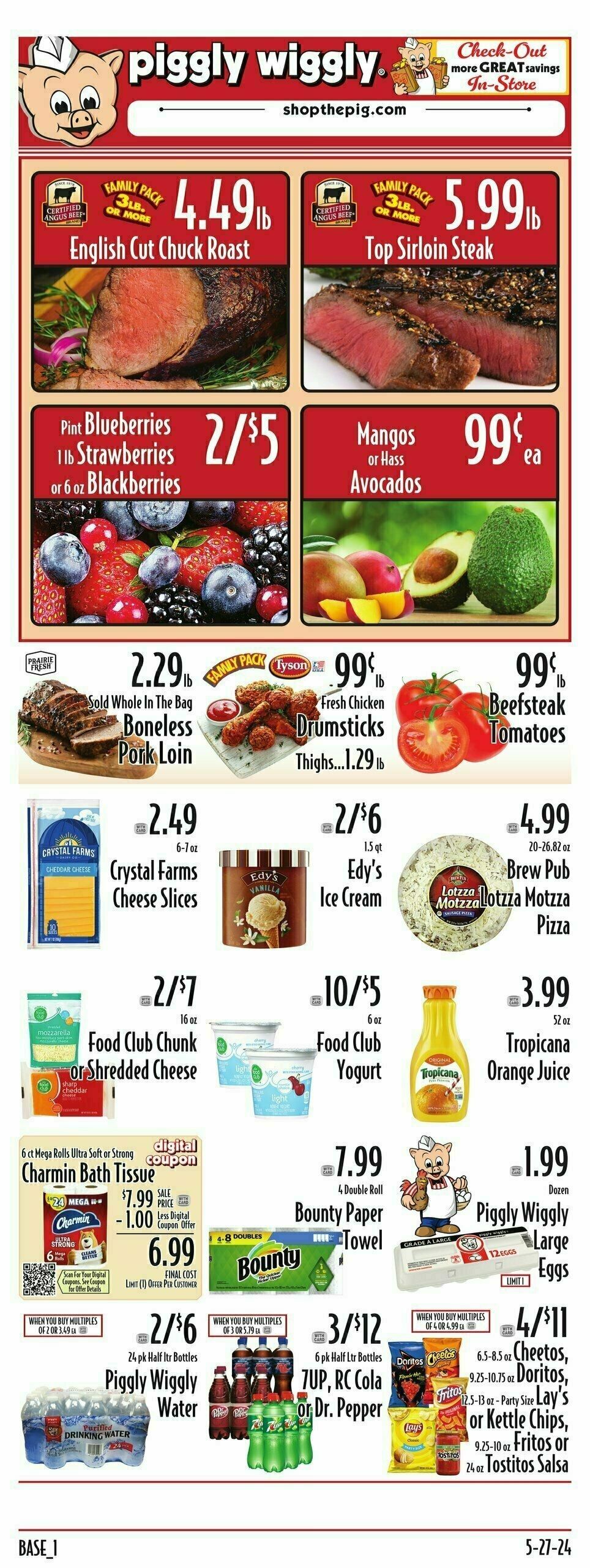 Piggly Wiggly Weekly Ad from May 29